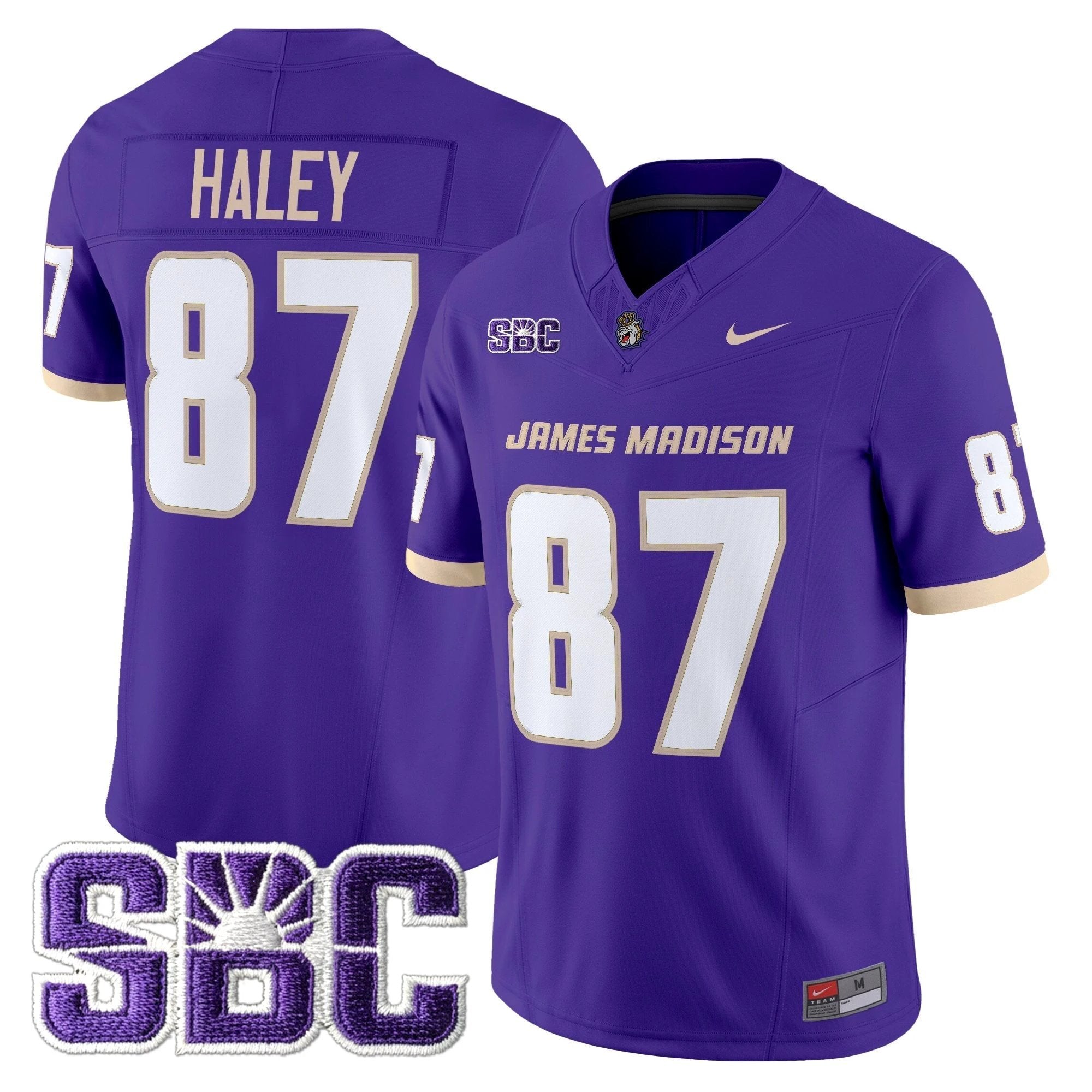 James Madison Dukes 2025 Vapor Limited Jersey - All Stitched by bustlight