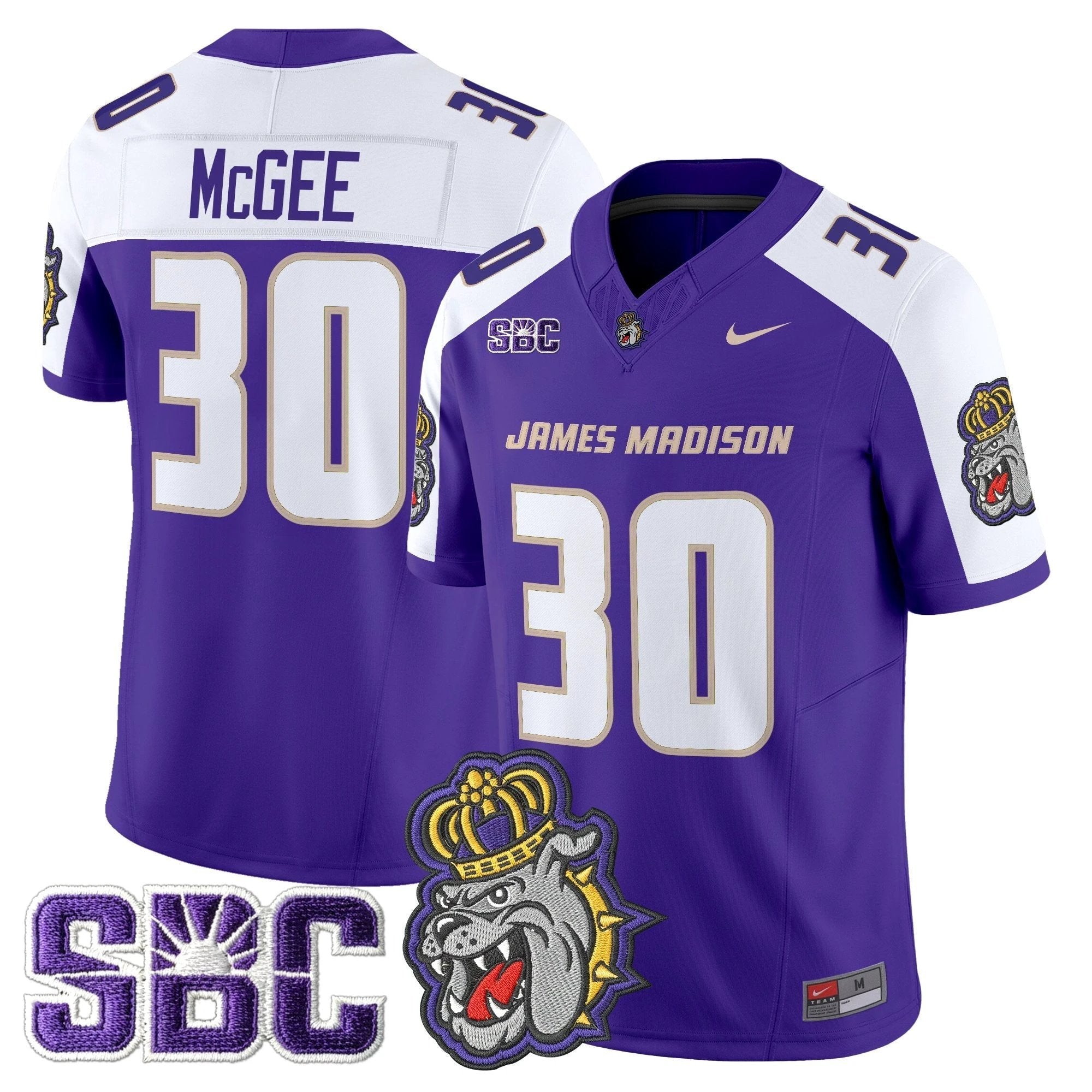 James Madison Dukes 2025 Vapor Limited Jersey - All Stitched by bustlight