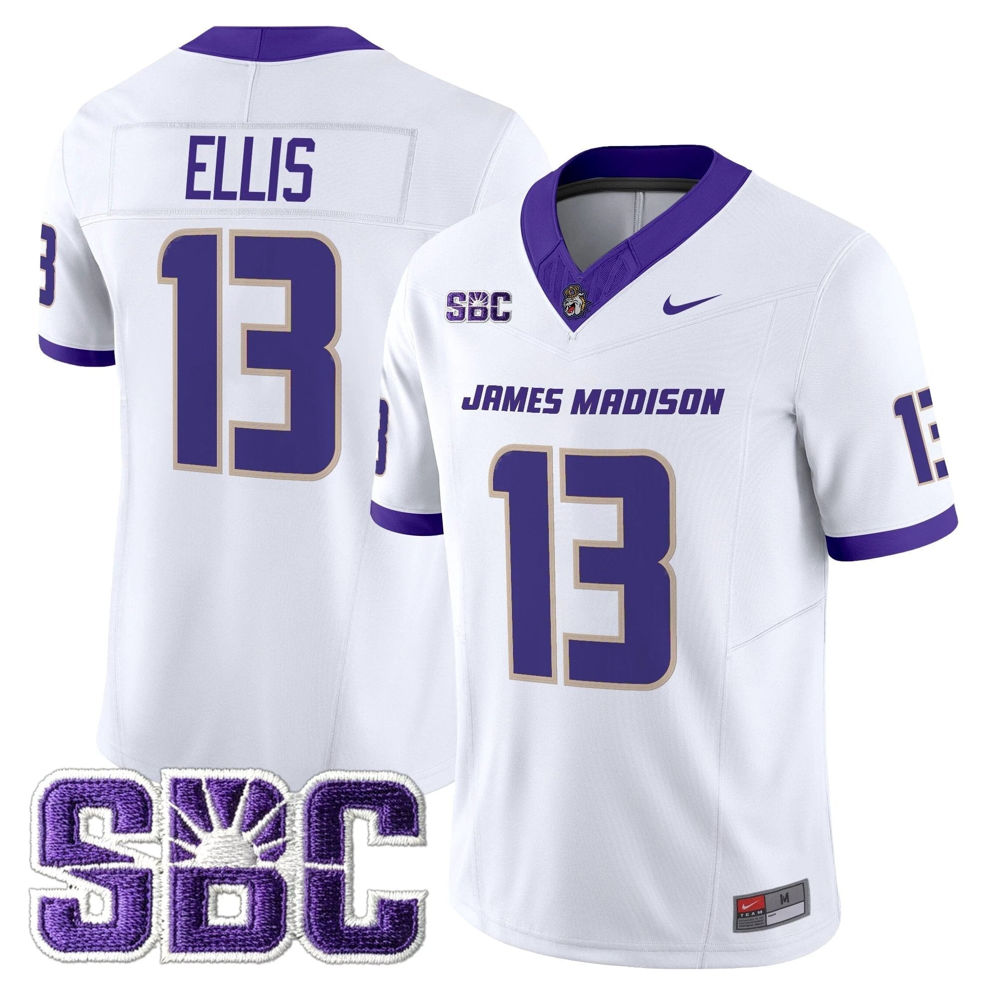 James Madison Dukes 2025 Vapor Limited Jersey - All Stitched by bustlight