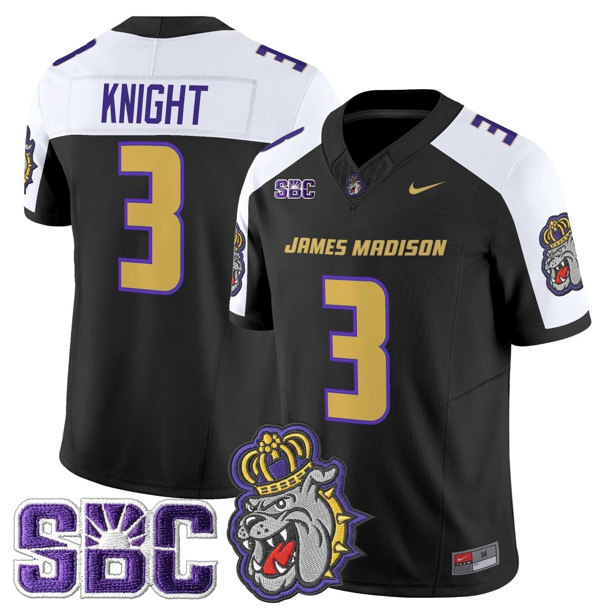 James Madison Dukes 2025 Vapor Limited Jersey - All Stitched by bustlight