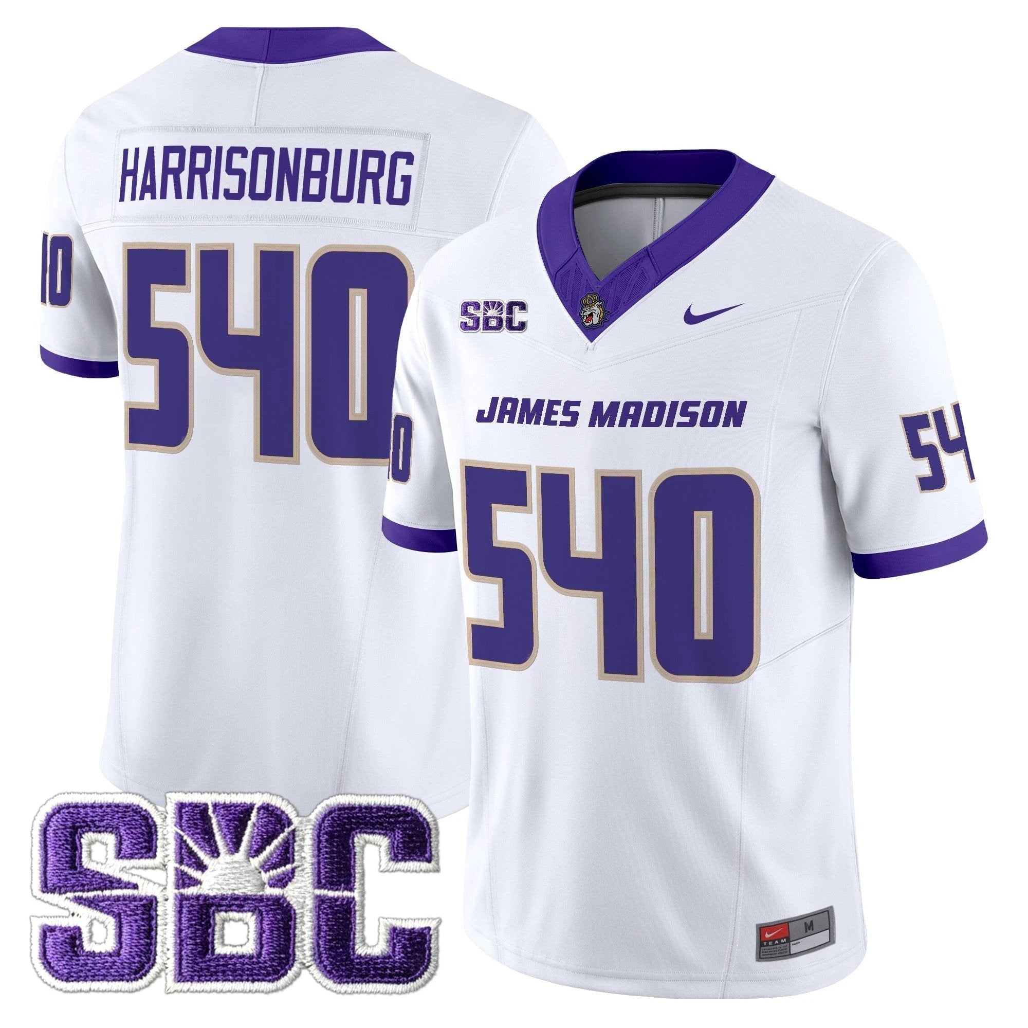 James Madison Dukes 2025 Vapor Limited Jersey - All Stitched by bustlight