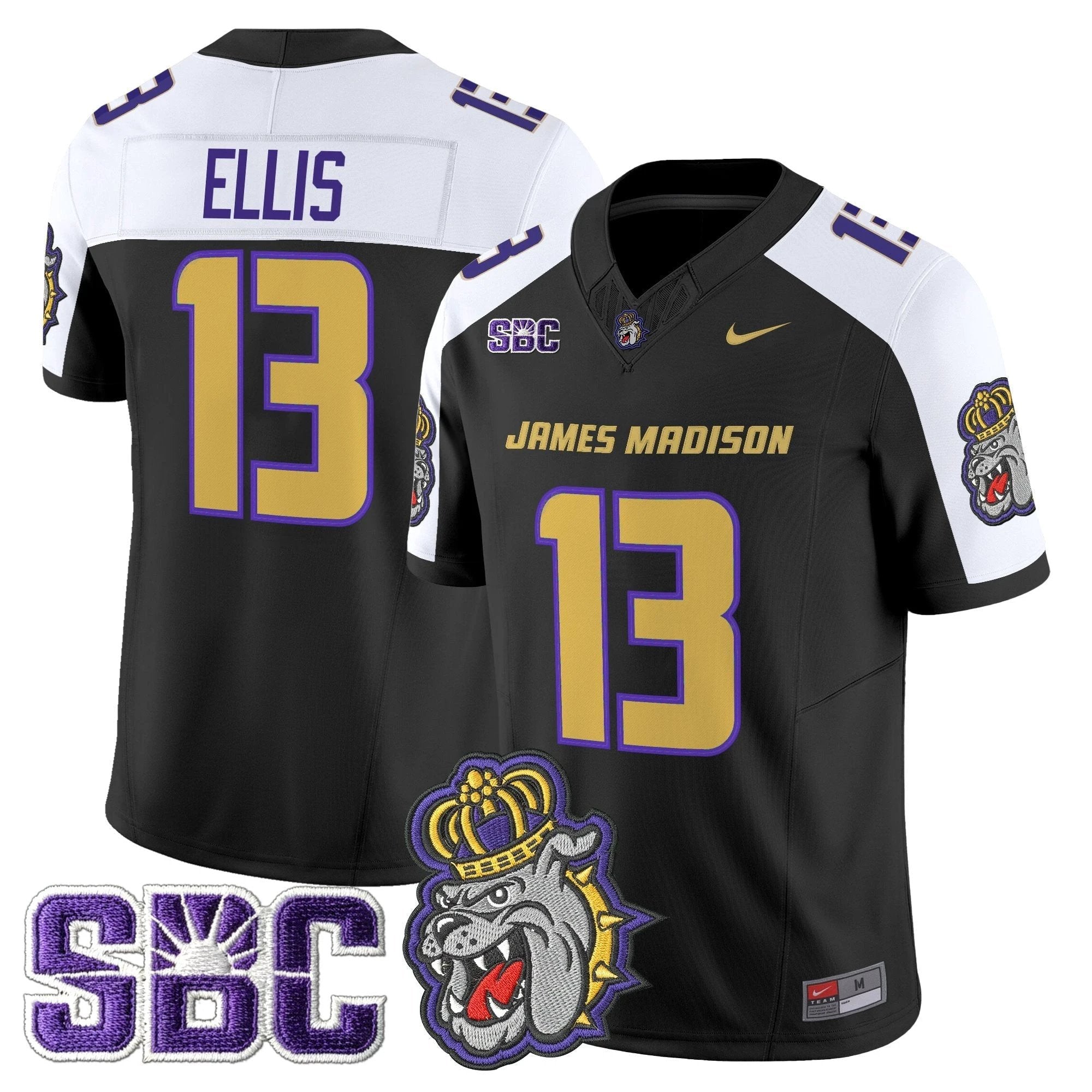 James Madison Dukes 2025 Vapor Limited Jersey - All Stitched by bustlight