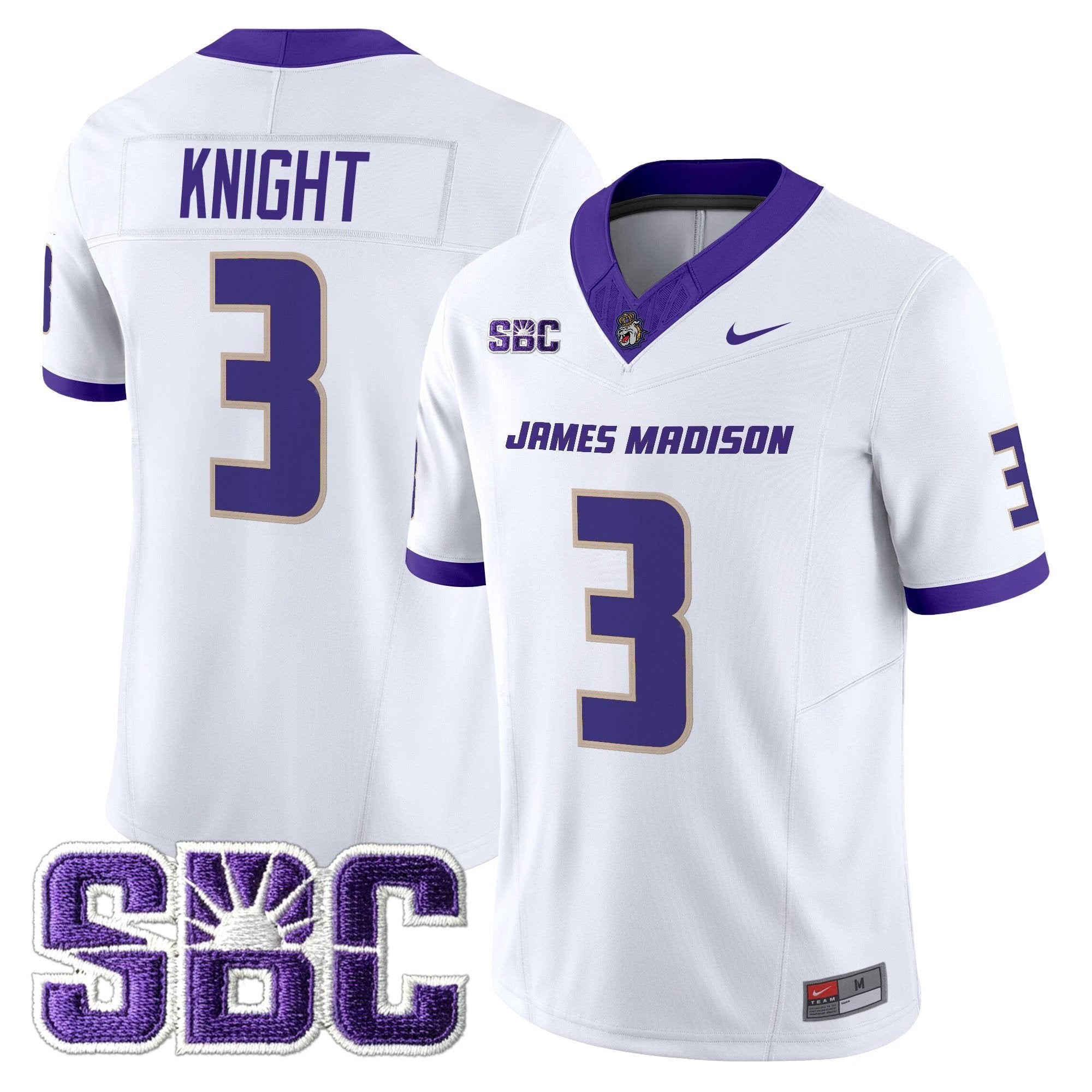 James Madison Dukes 2025 Vapor Limited Jersey - All Stitched by bustlight