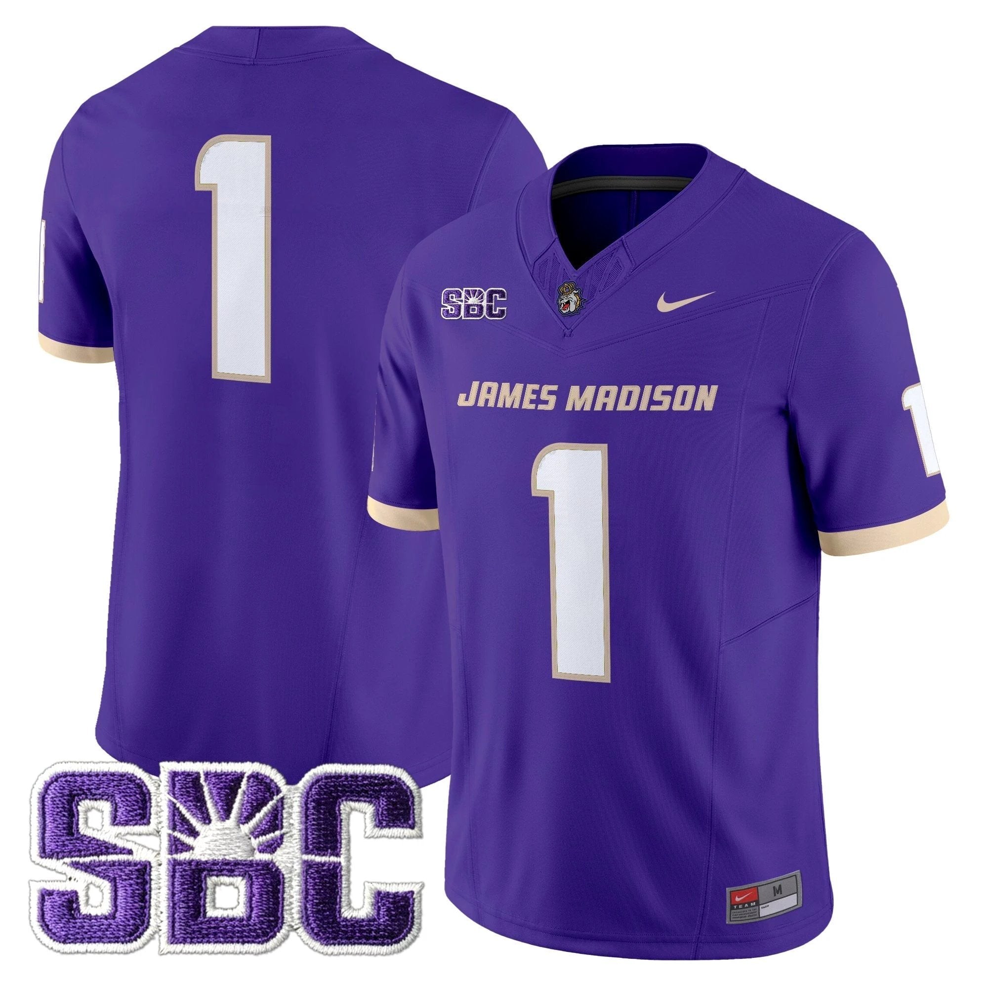 James Madison Dukes 2025 Vapor Limited Jersey - All Stitched by bustlight