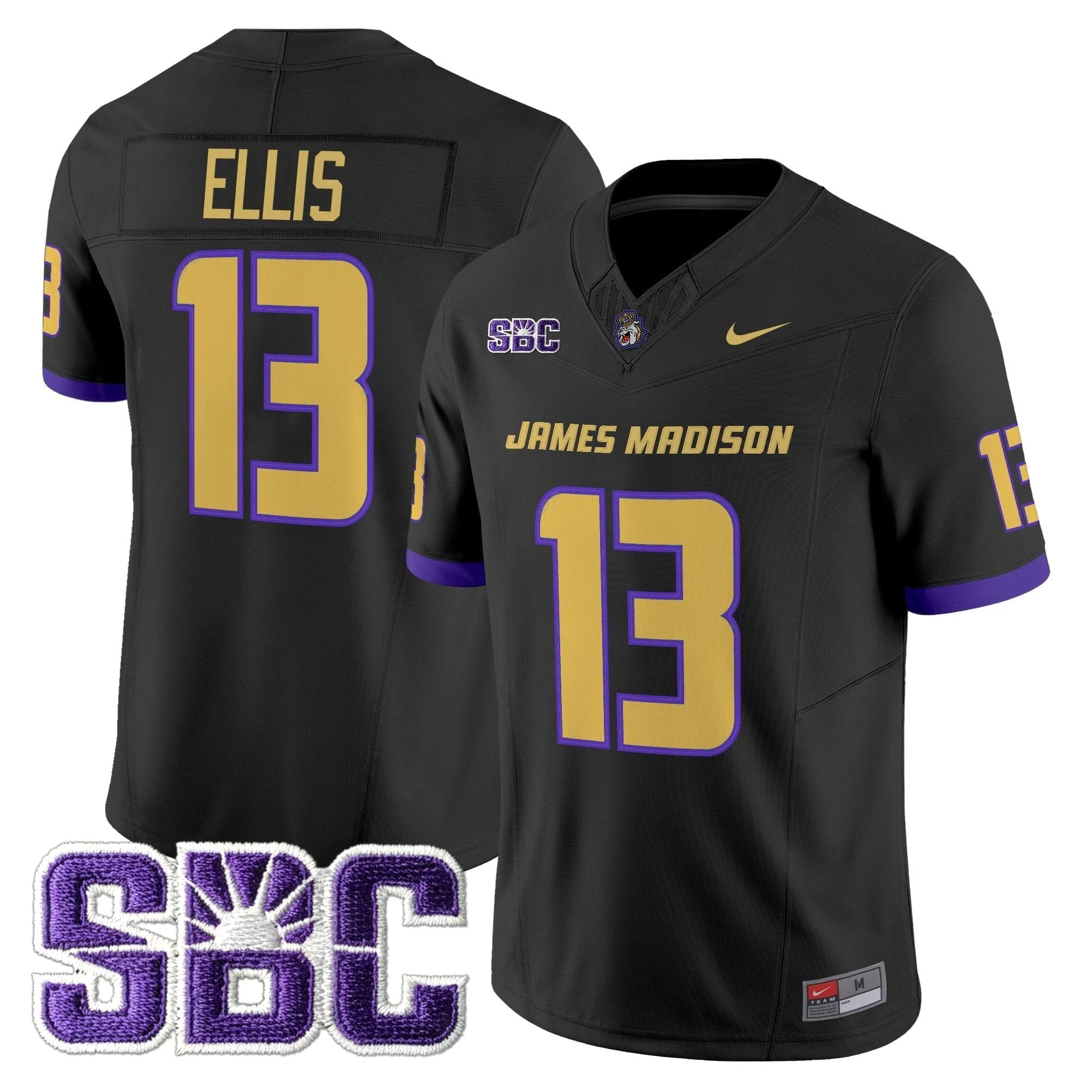 James Madison Dukes 2025 Vapor Limited Jersey - All Stitched by bustlight