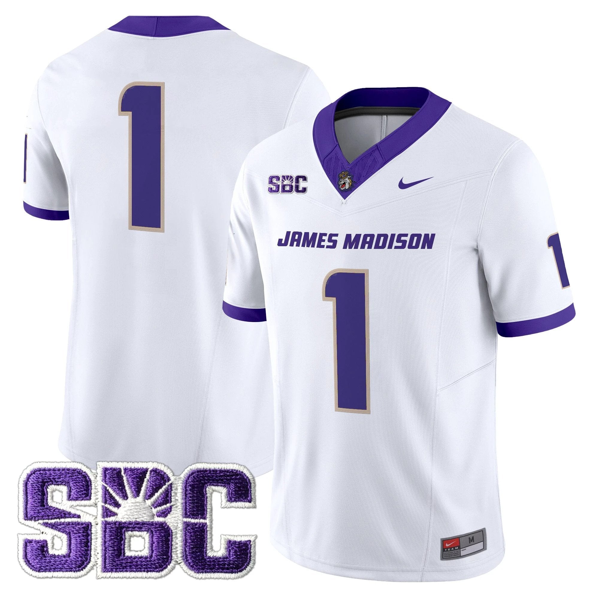 James Madison Dukes 2025 Vapor Limited Jersey - All Stitched by bustlight
