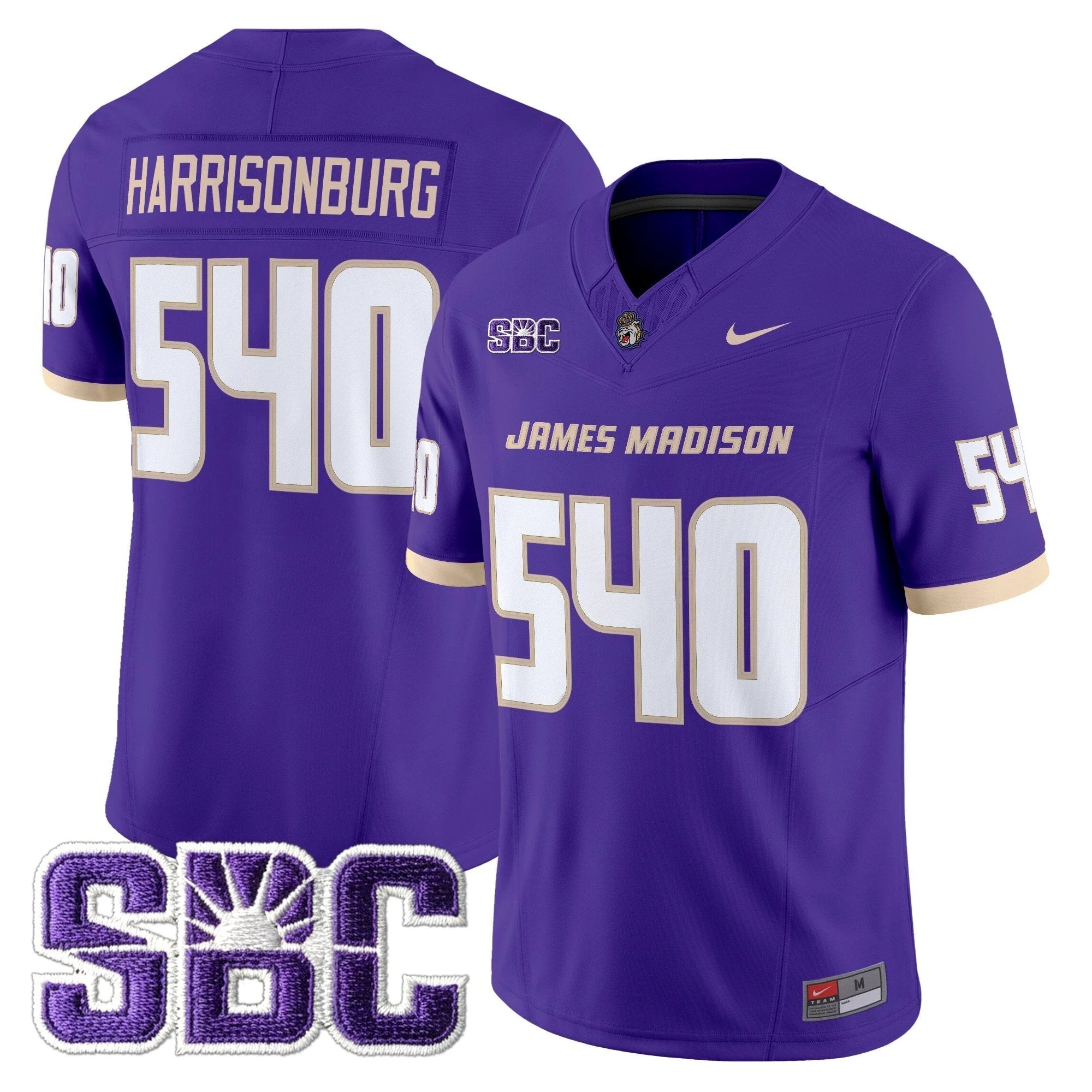 James Madison Dukes 2025 Vapor Limited Jersey - All Stitched by bustlight