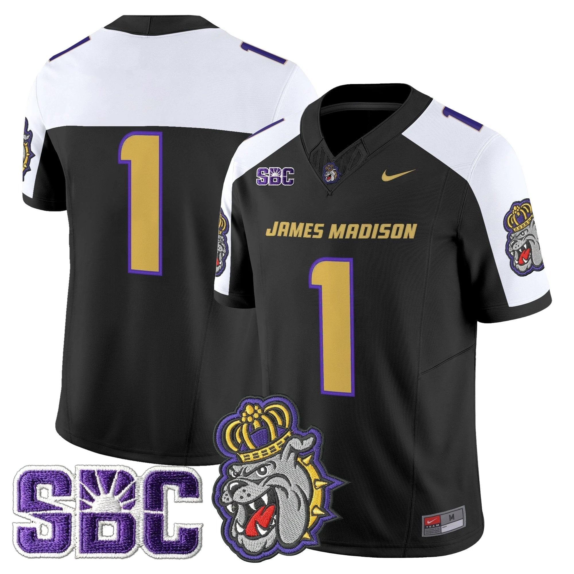 James Madison Dukes 2025 Vapor Limited Jersey - All Stitched by bustlight