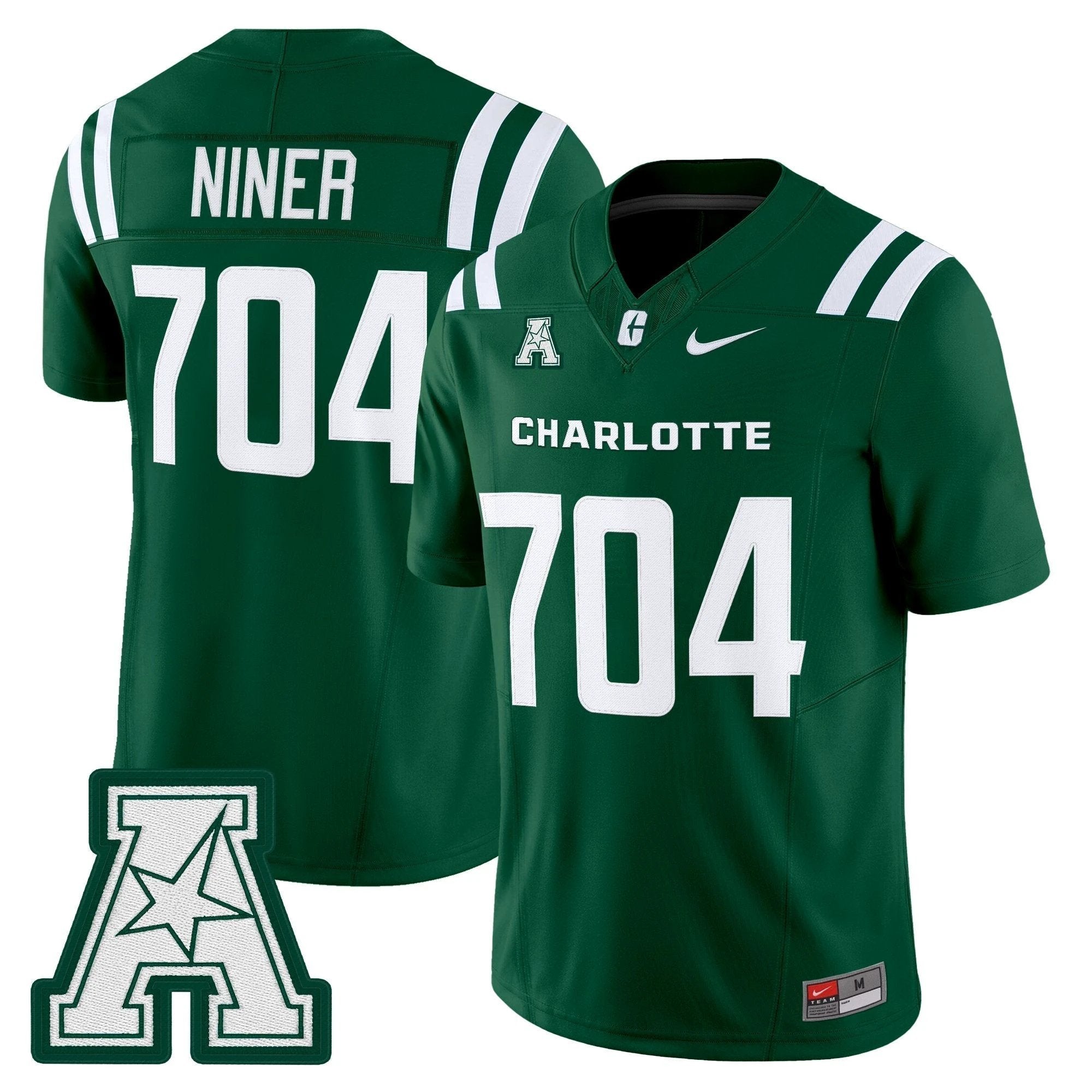 Men's Charlotte 49ers 2025 Vapor Limited Jersey - All Stitched by NCAA Football Sunday Nov 2