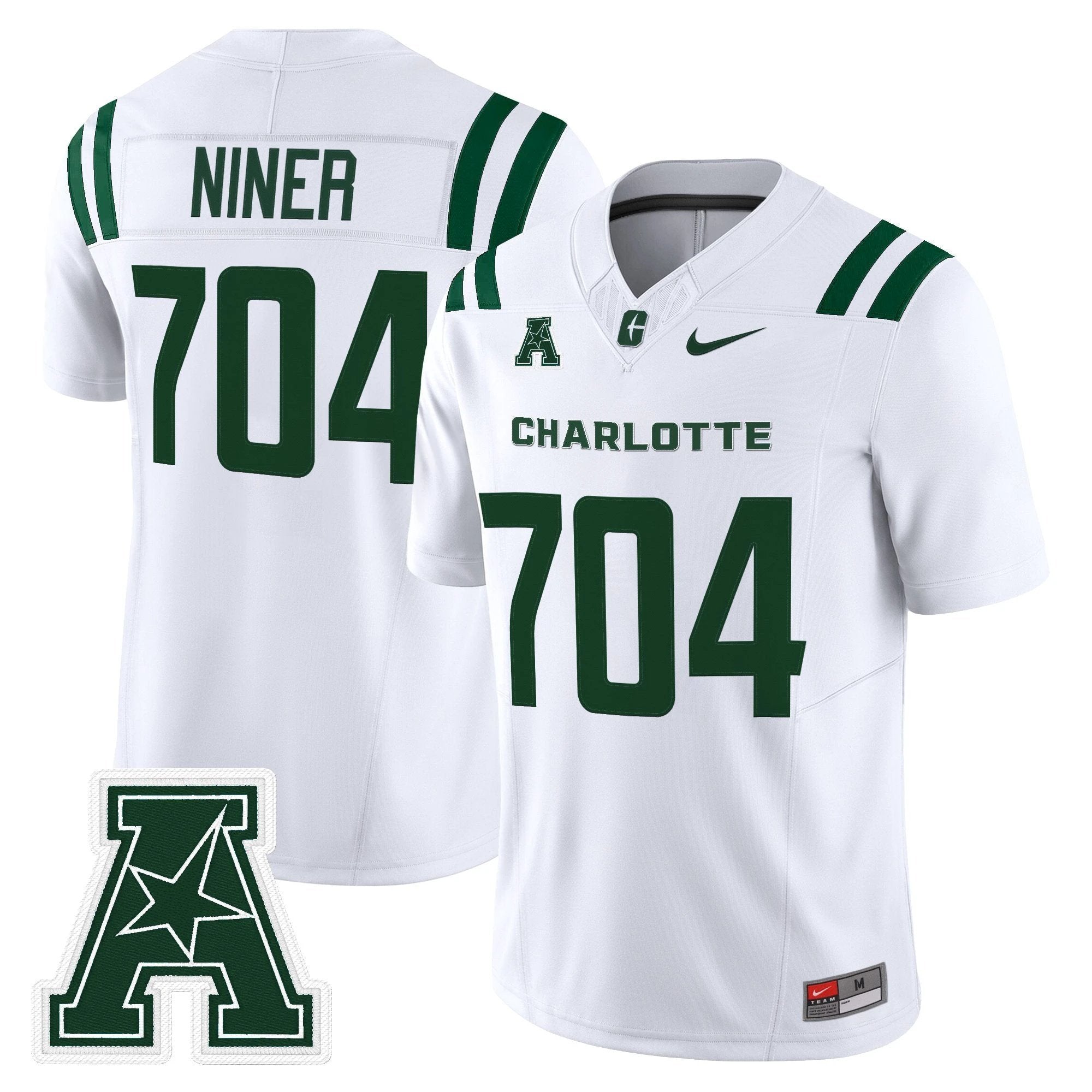 Men's Charlotte 49ers 2025 Vapor Limited Jersey - All Stitched by NCAA Football Sunday Nov 2