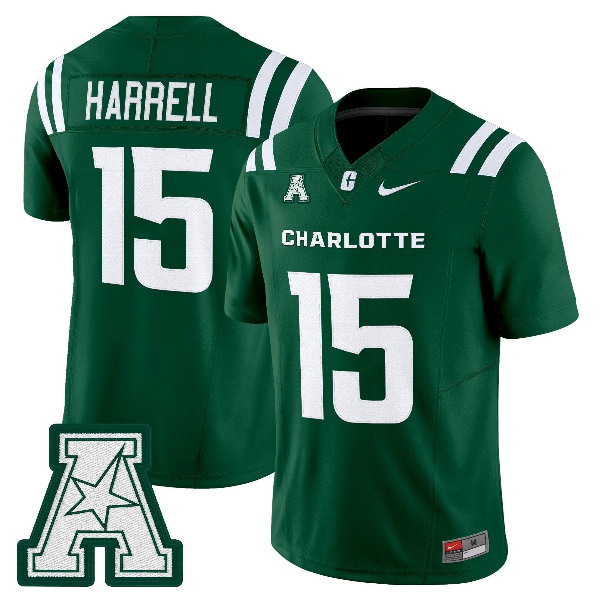 Men's Charlotte 49ers 2025 Vapor Limited Jersey - All Stitched by NCAA Football Sunday Nov 2