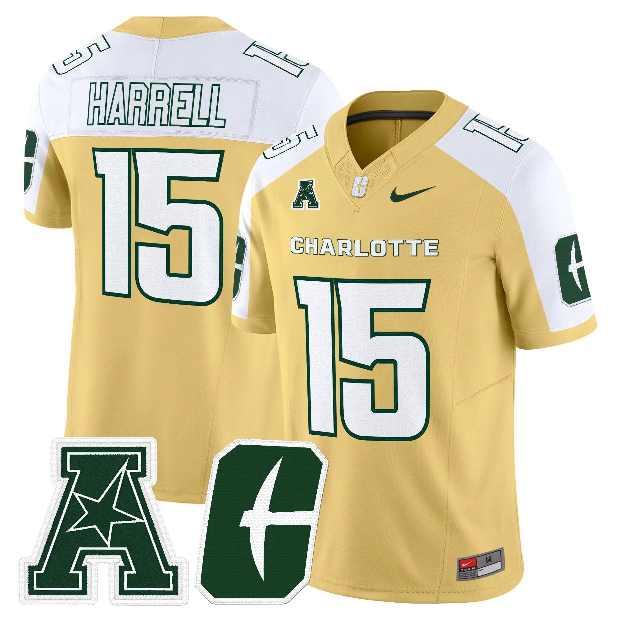 Men's Charlotte 49ers 2025 Vapor Limited Jersey - All Stitched by NCAA Football Sunday Nov 2