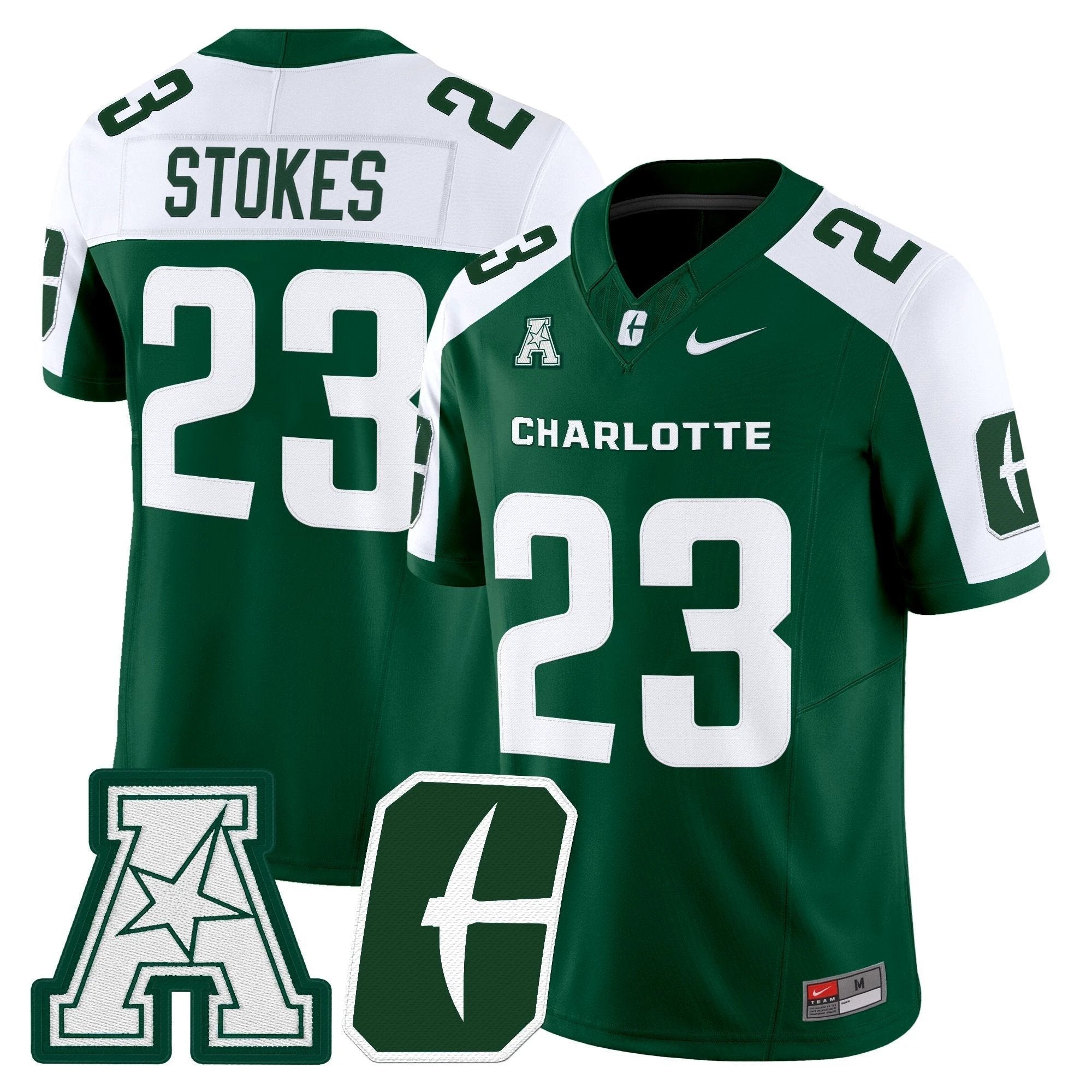 Men's Charlotte 49ers 2025 Vapor Limited Jersey - All Stitched by NCAA Football Sunday Nov 2