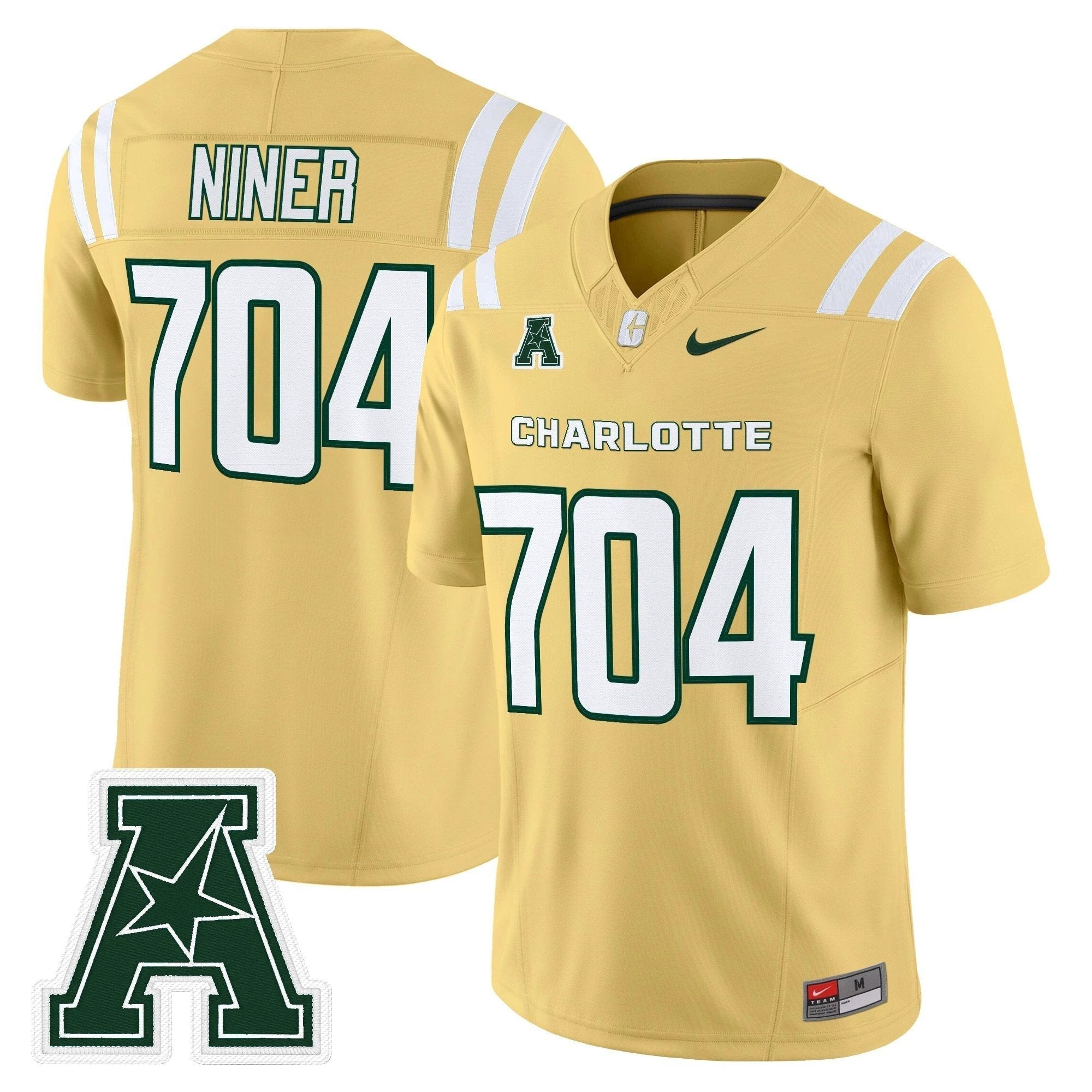 Men's Charlotte 49ers 2025 Vapor Limited Jersey - All Stitched by NCAA Football Sunday Nov 2