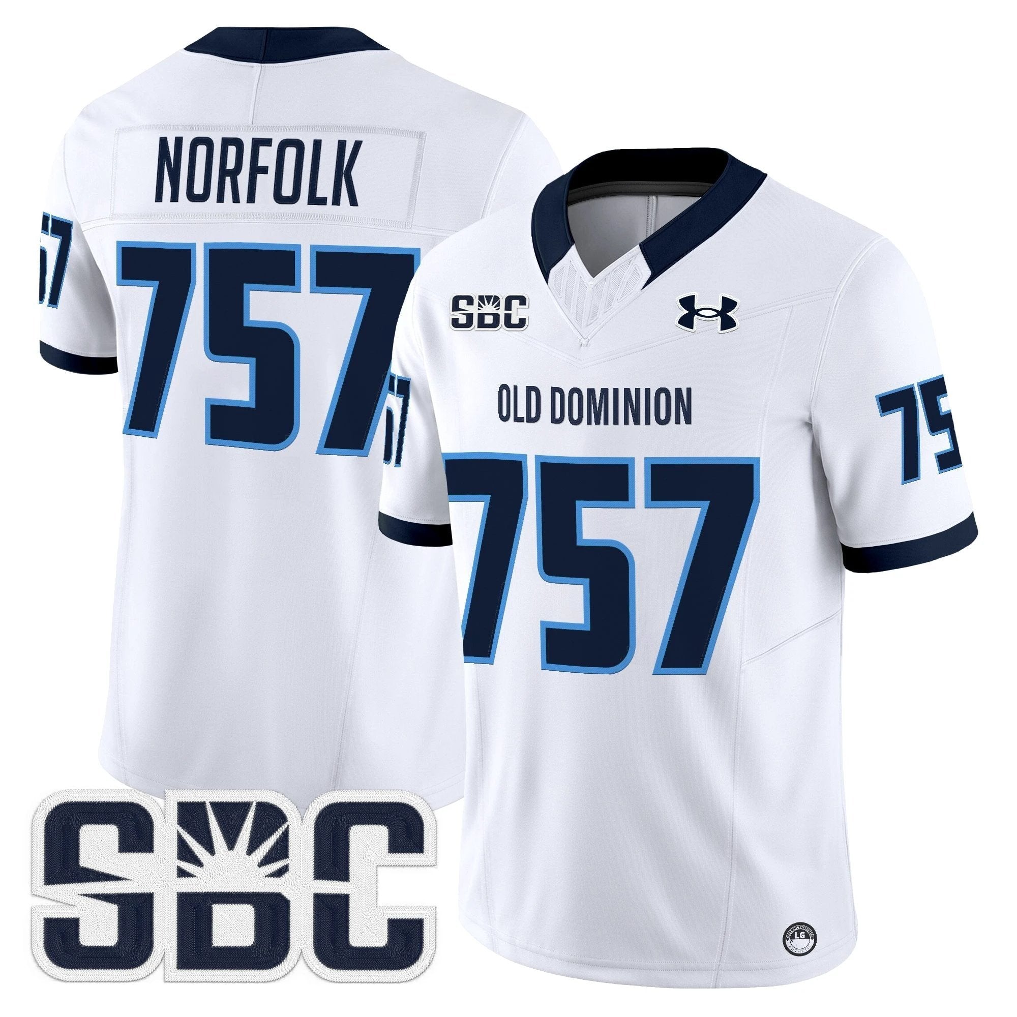 Old Dominion Monarchs 2025 Vapor Limited Jersey - All Stitched by Old Dominion Monarchs