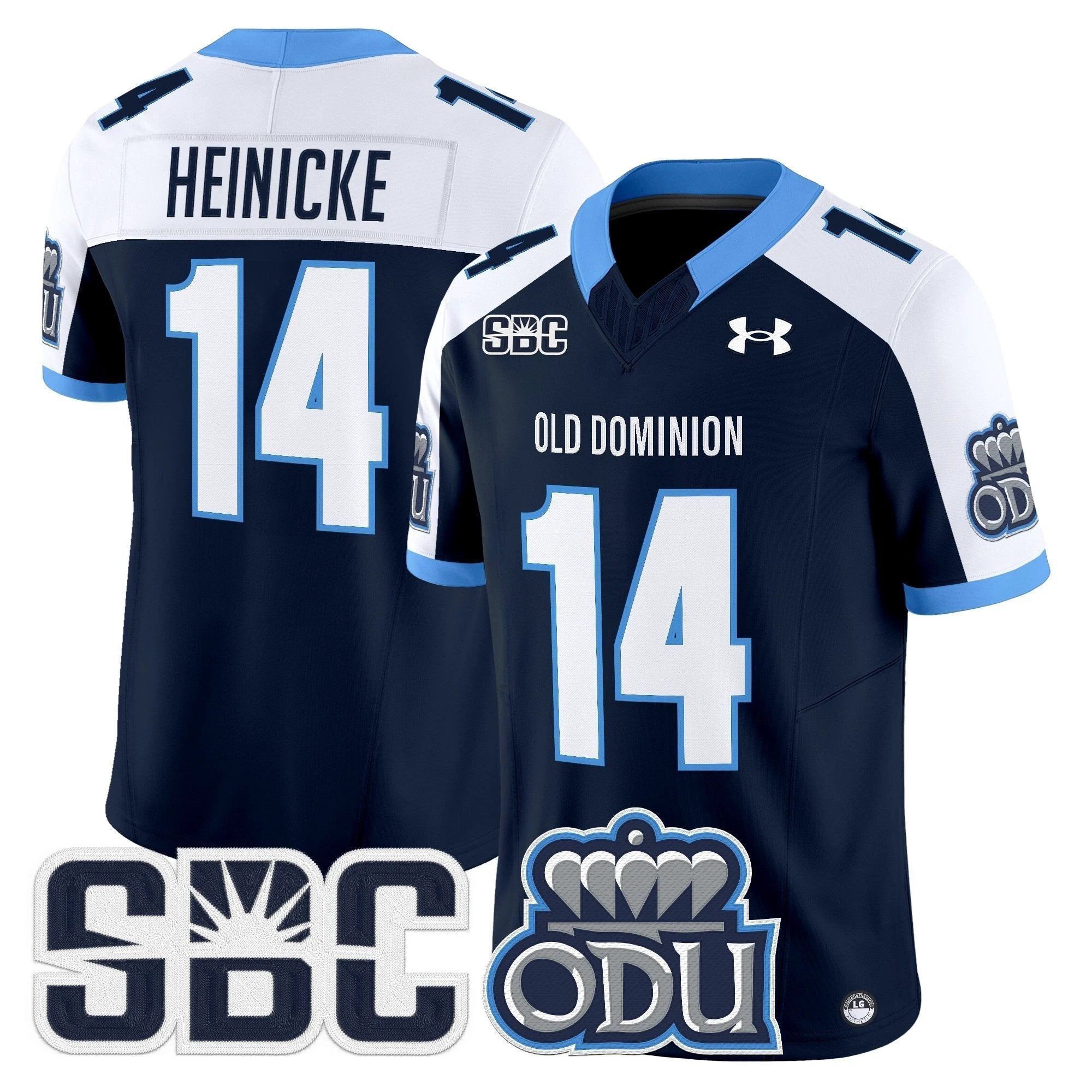 Old Dominion Monarchs 2025 Vapor Limited Jersey - All Stitched by Old Dominion Monarchs