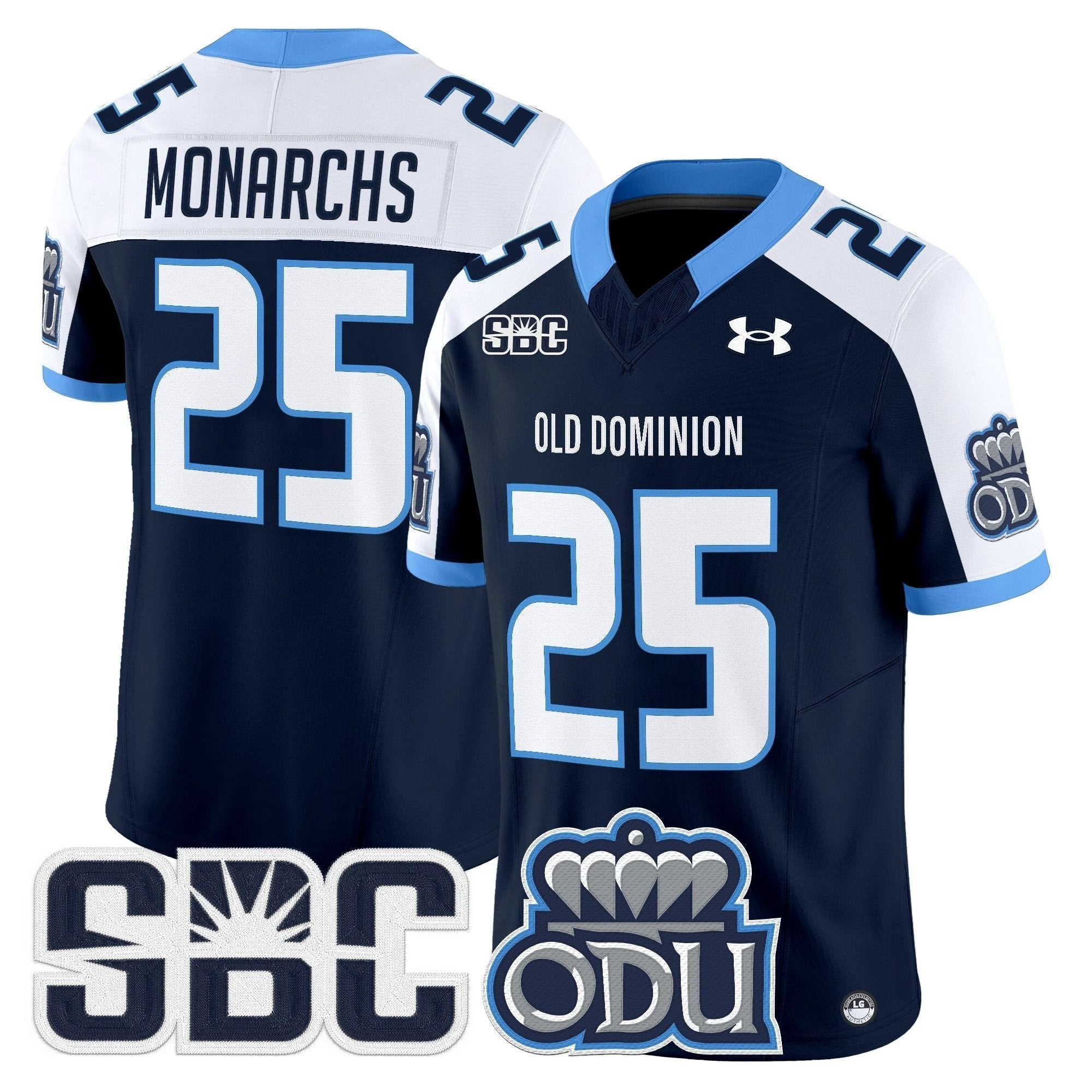 Old Dominion Monarchs 2025 Vapor Limited Jersey - All Stitched by Old Dominion Monarchs