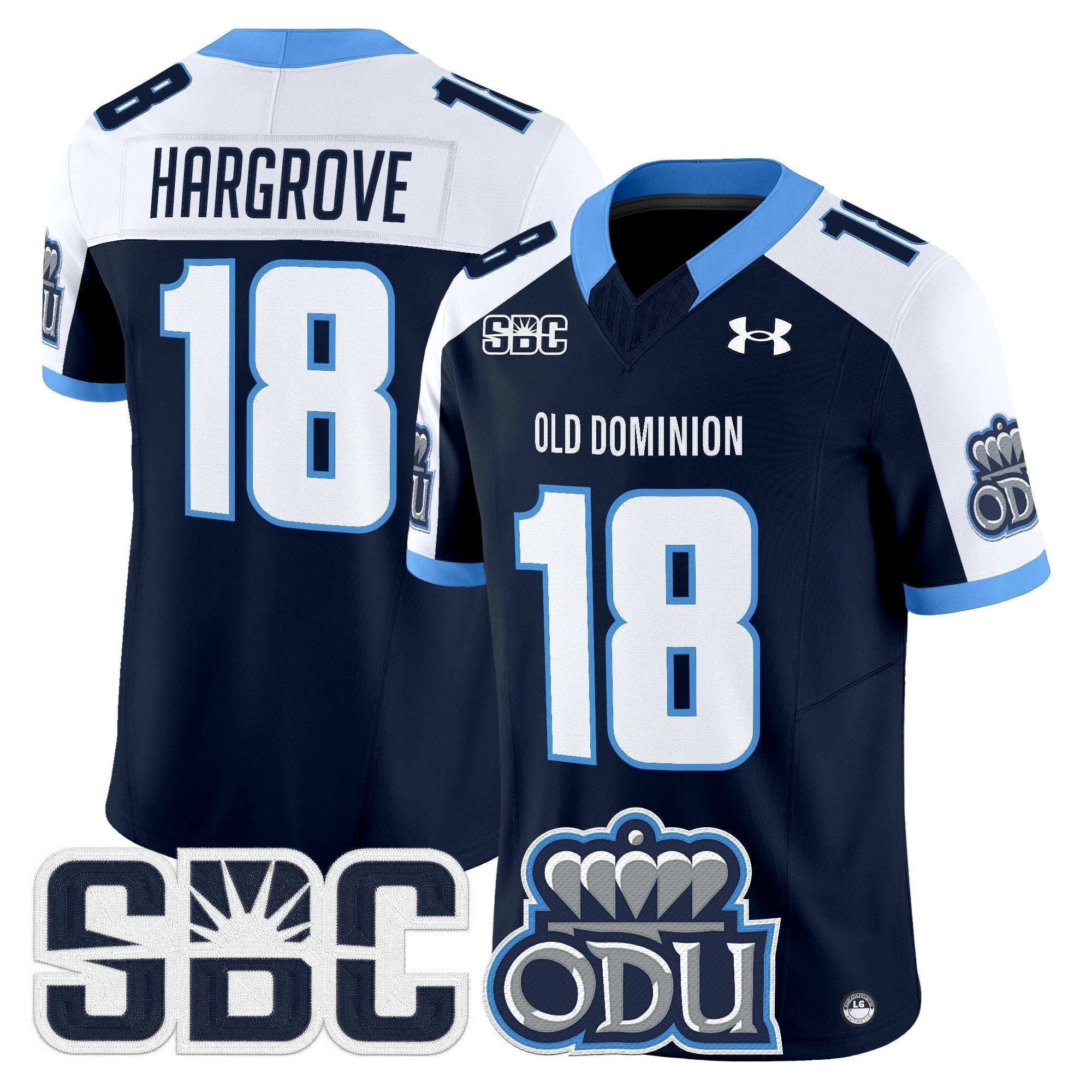 Old Dominion Monarchs 2025 Vapor Limited Jersey - All Stitched by Old Dominion Monarchs