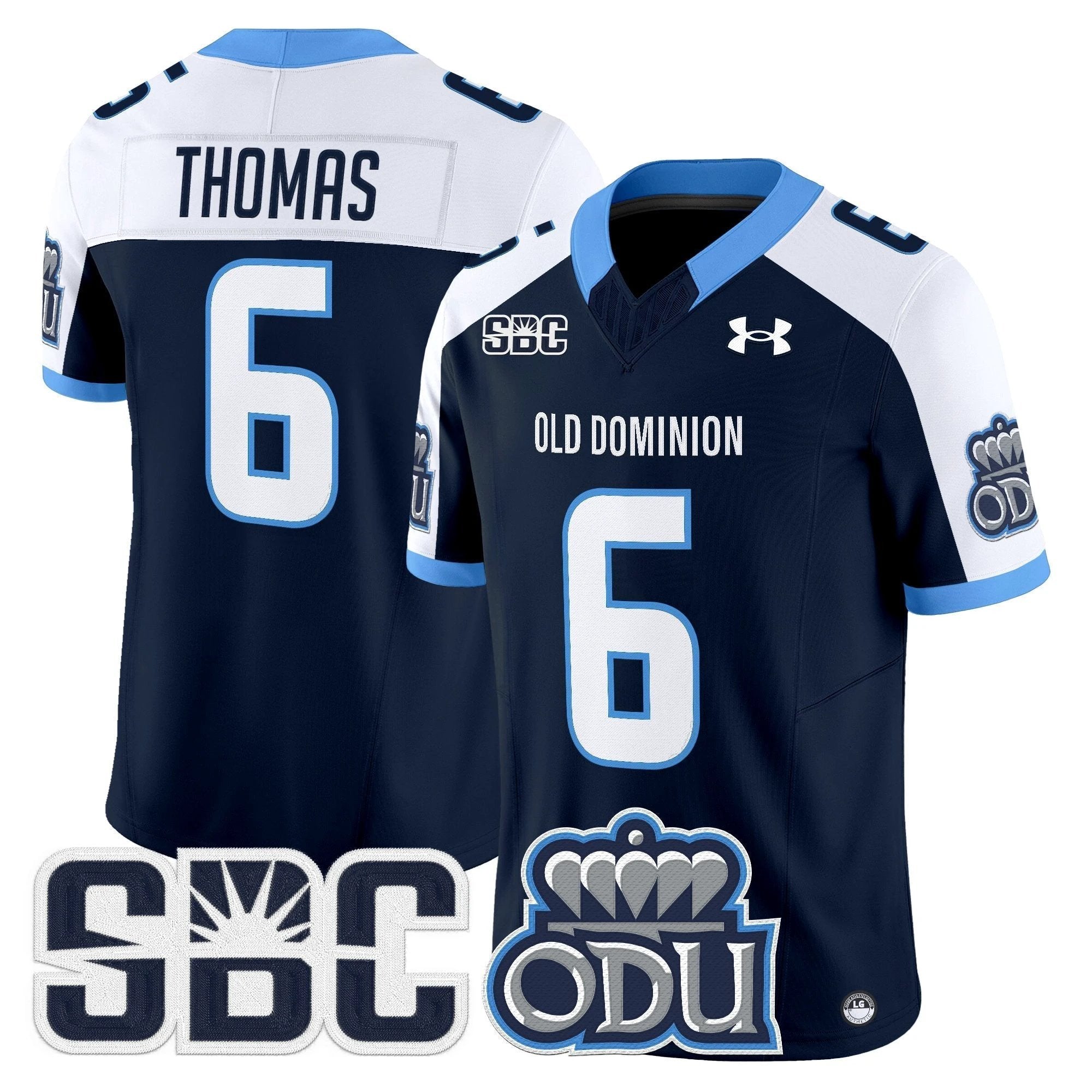 Old Dominion Monarchs 2025 Vapor Limited Jersey - All Stitched by Old Dominion Monarchs
