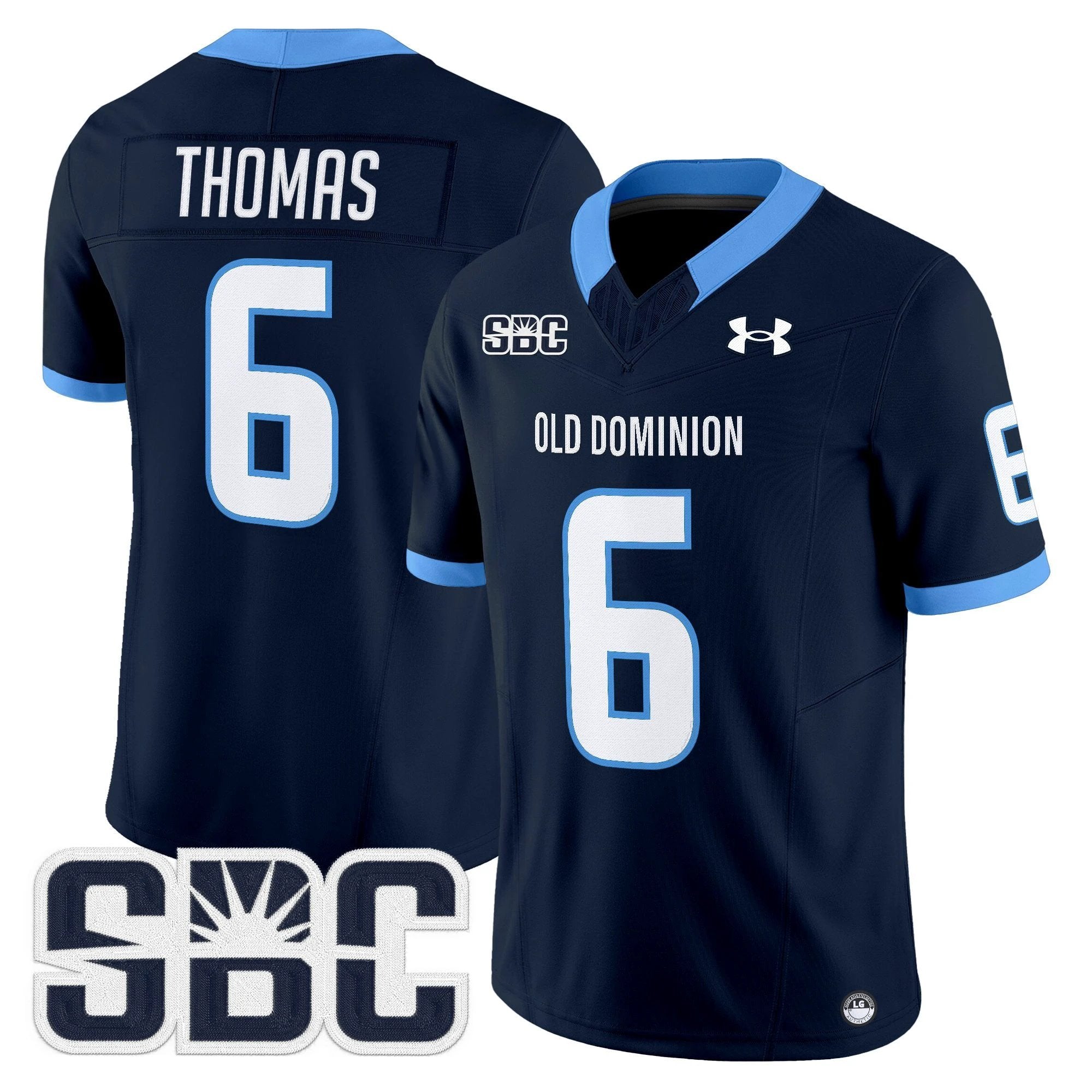 Old Dominion Monarchs 2025 Vapor Limited Jersey - All Stitched by Old Dominion Monarchs