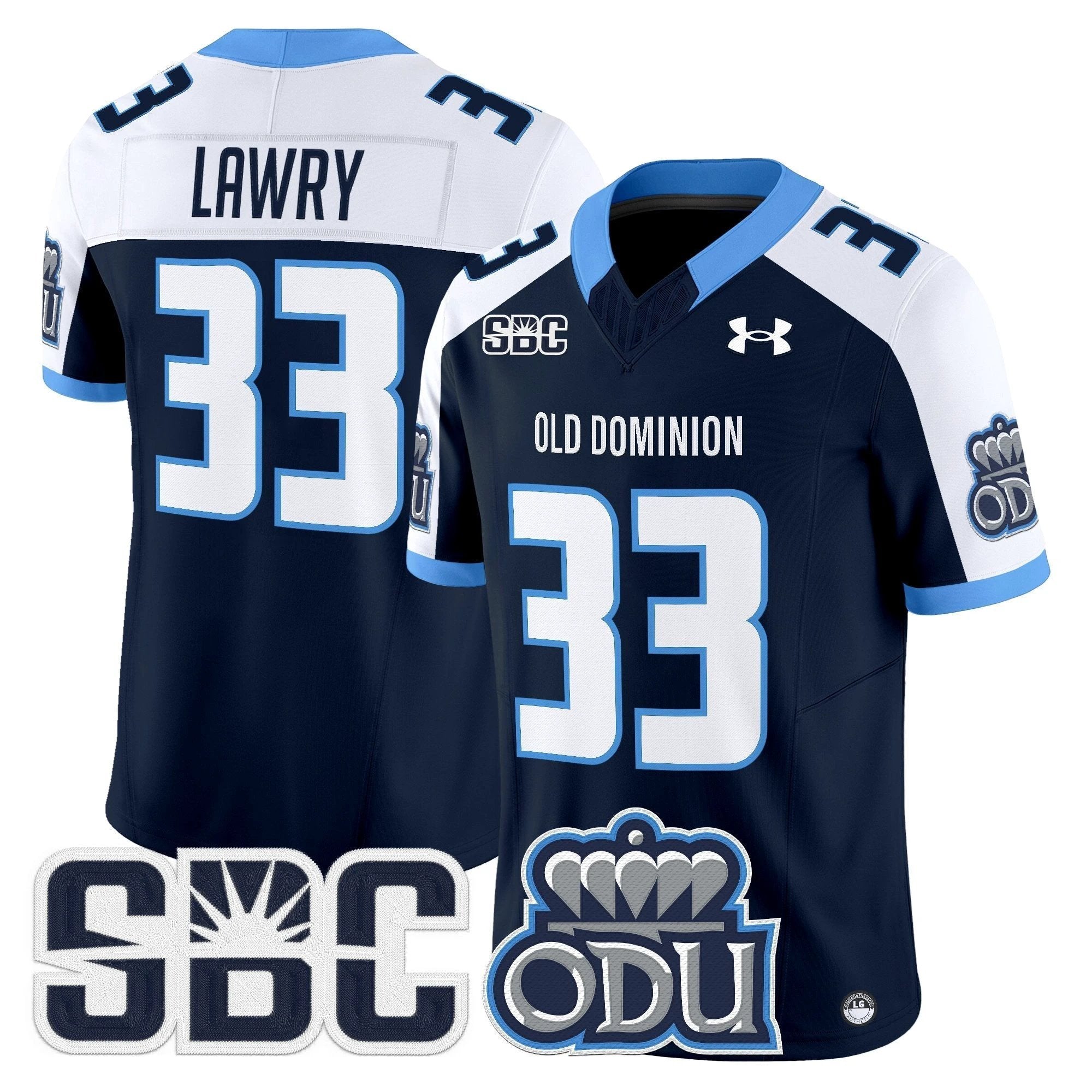 Old Dominion Monarchs 2025 Vapor Limited Jersey - All Stitched by Old Dominion Monarchs