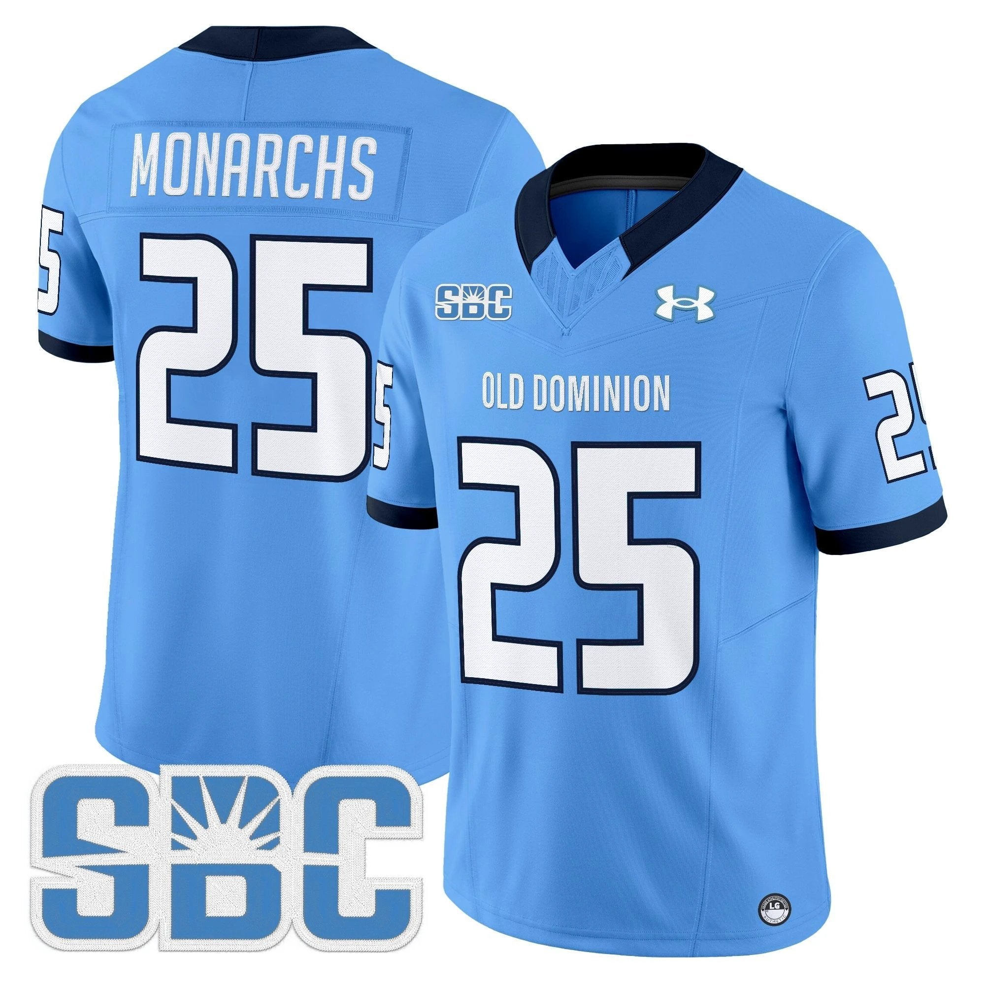 Old Dominion Monarchs 2025 Vapor Limited Jersey - All Stitched by Old Dominion Monarchs