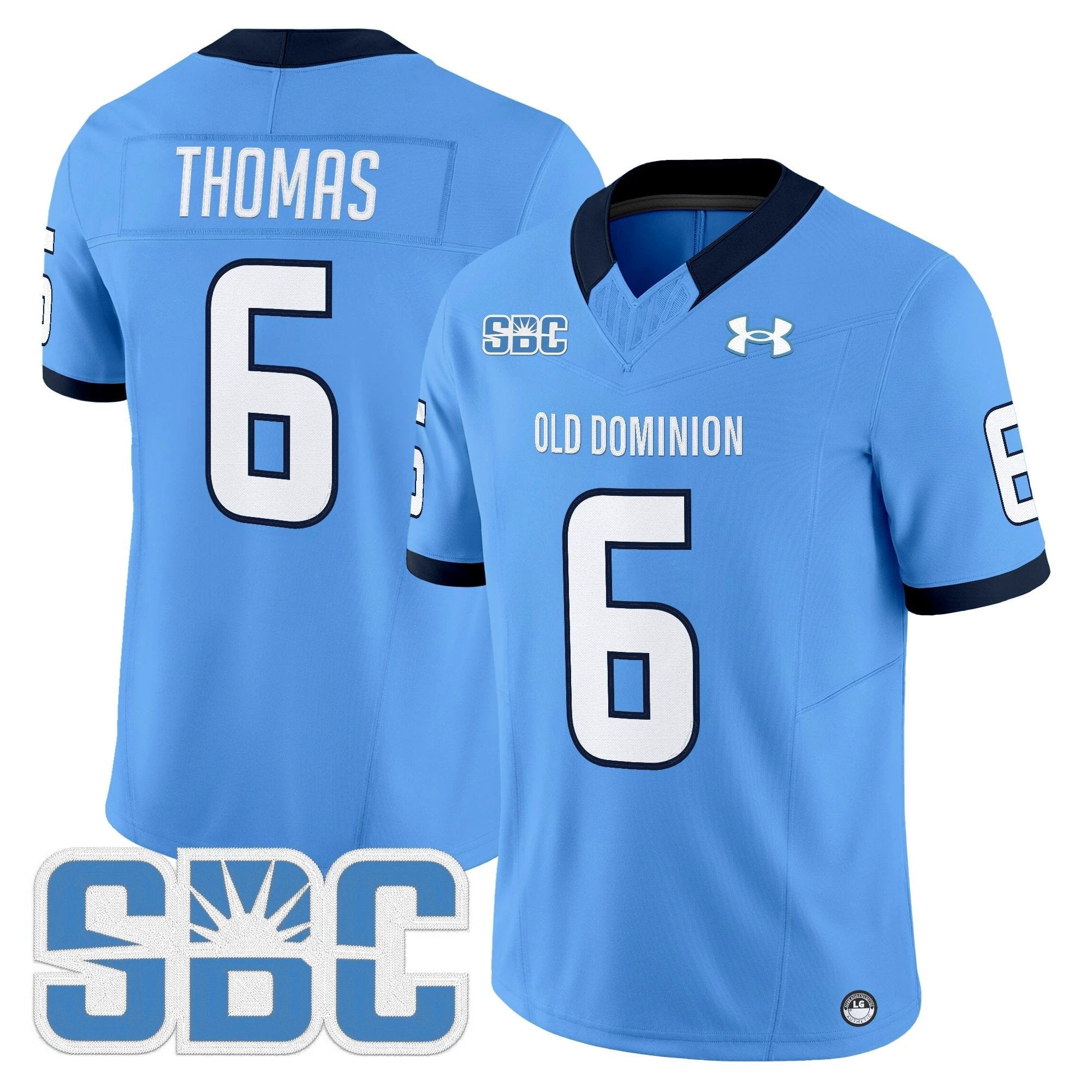 Old Dominion Monarchs 2025 Vapor Limited Jersey - All Stitched by Old Dominion Monarchs