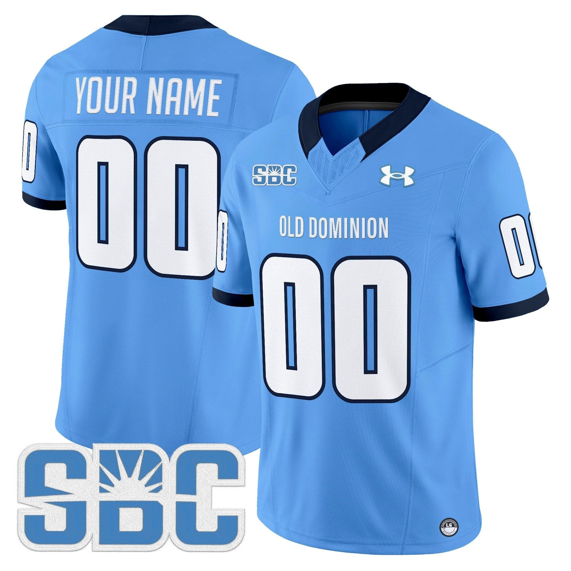 Old Dominion Monarchs 2025 Vapor Limited Custom Jersey - All Stitched by Old Dominion Monarchs