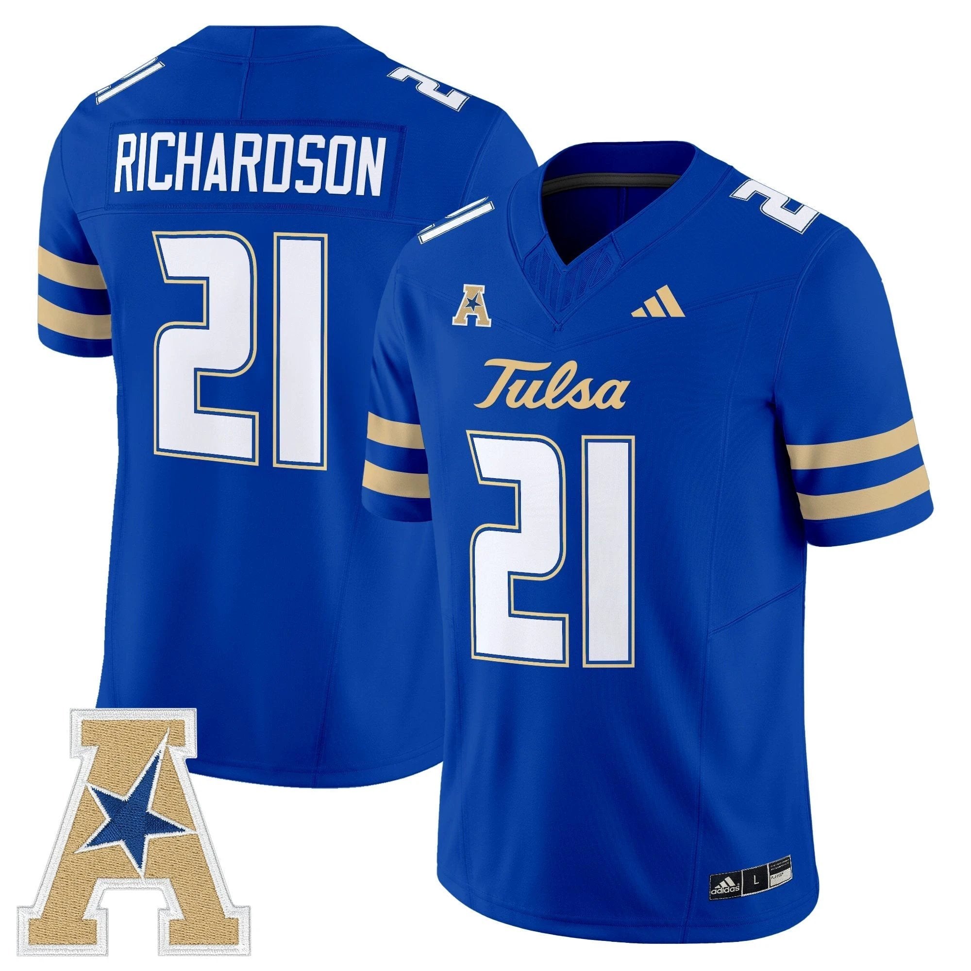Tulsa Golden Hurricane 2025 Vapor Limited Jersey - All Stitched by Tulsa Golden Hurricane