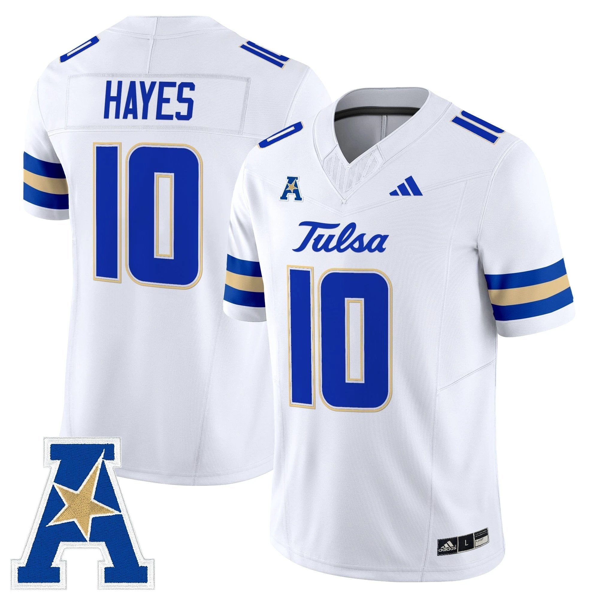 Tulsa Golden Hurricane 2025 Vapor Limited Jersey - All Stitched by Tulsa Golden Hurricane