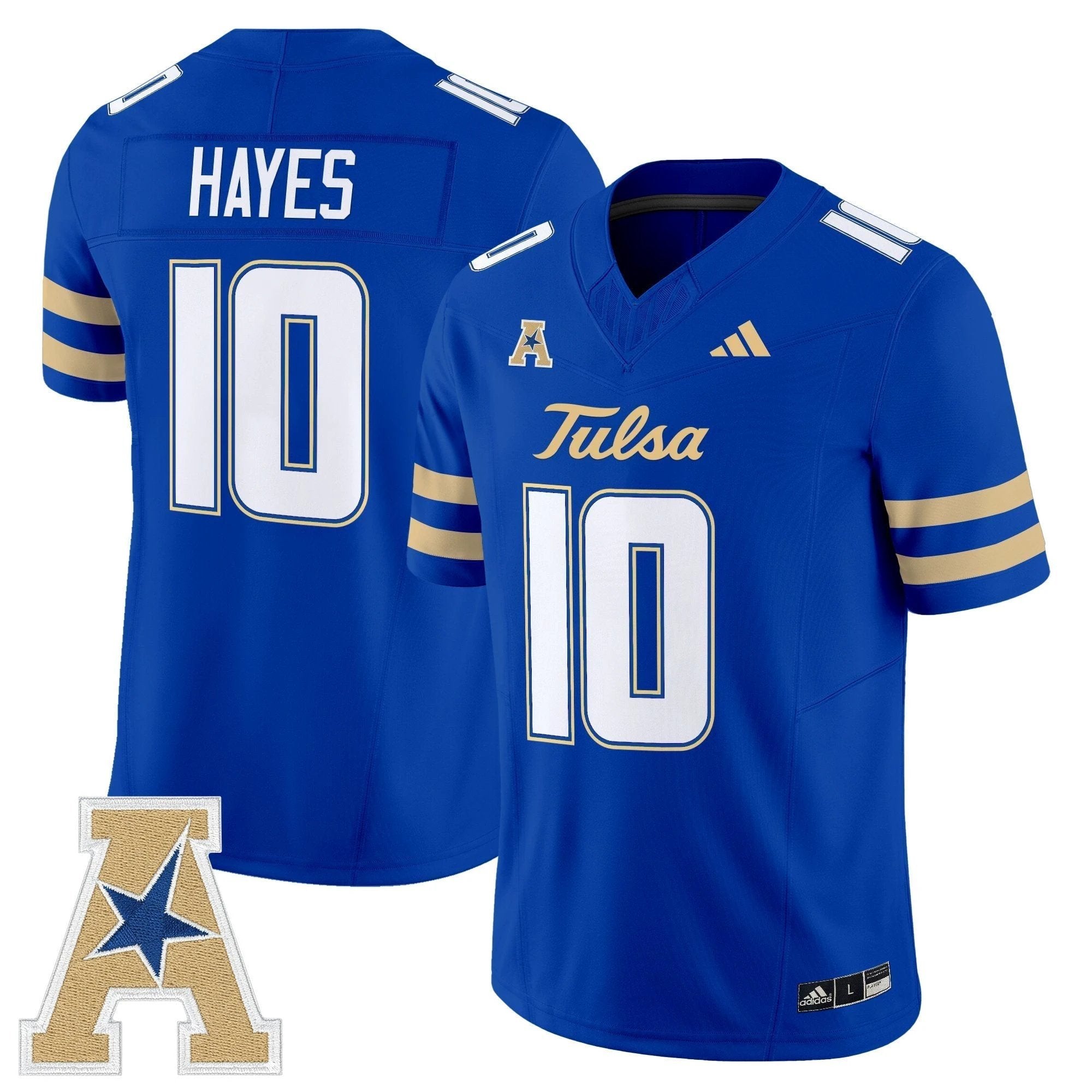 Tulsa Golden Hurricane 2025 Vapor Limited Jersey - All Stitched by Tulsa Golden Hurricane