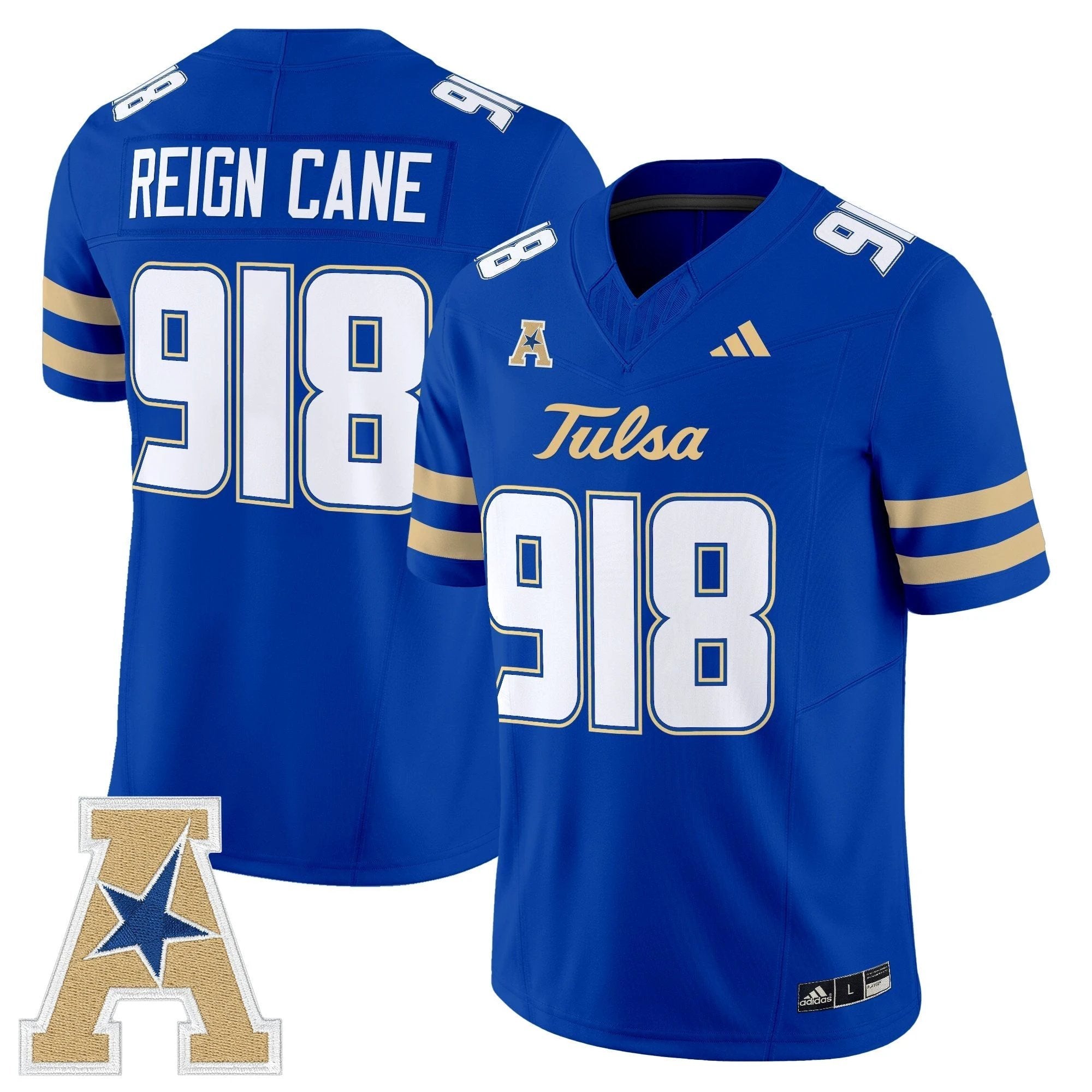 Tulsa Golden Hurricane 2025 Vapor Limited Jersey - All Stitched by Tulsa Golden Hurricane