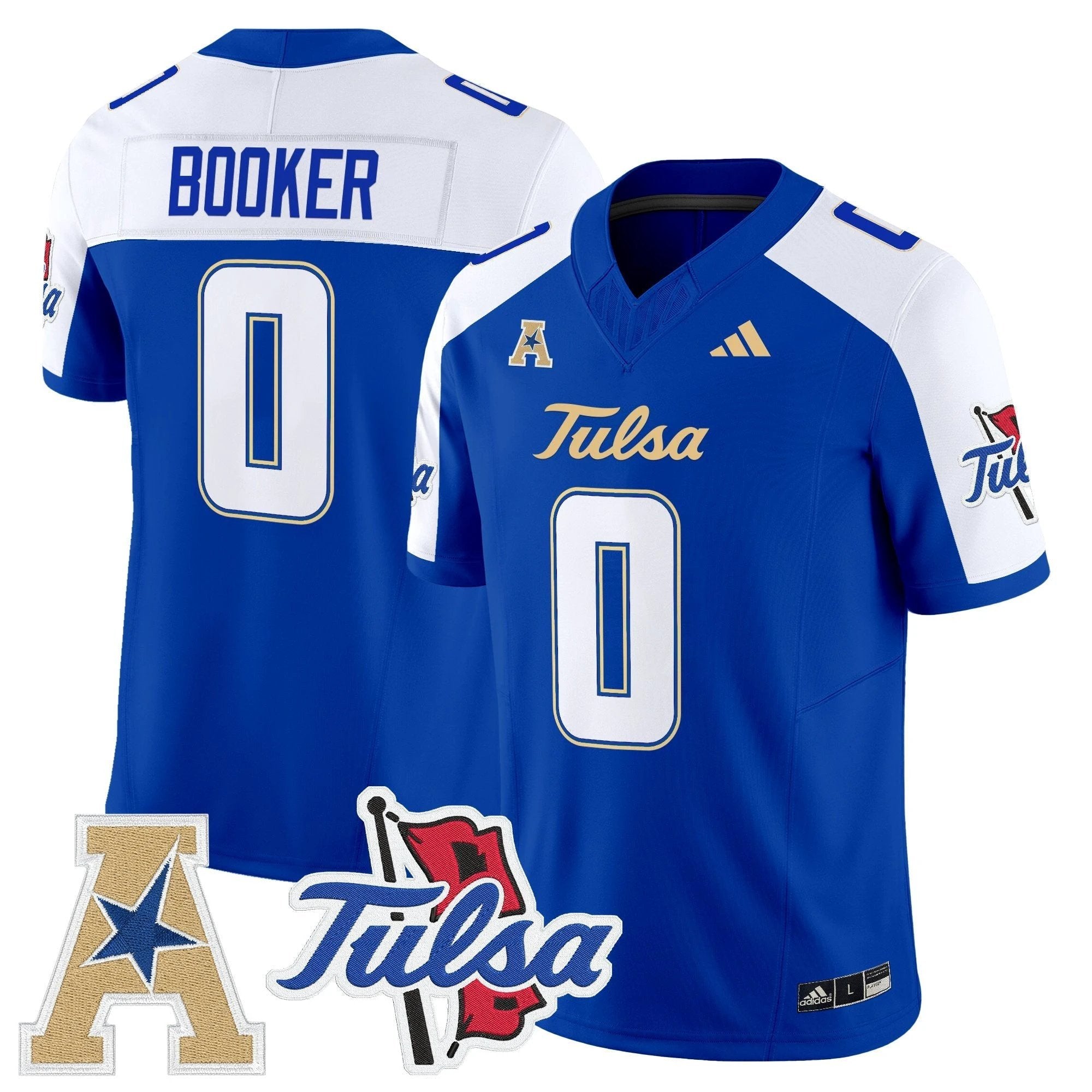 Tulsa Golden Hurricane 2025 Vapor Limited Jersey - All Stitched by Tulsa Golden Hurricane