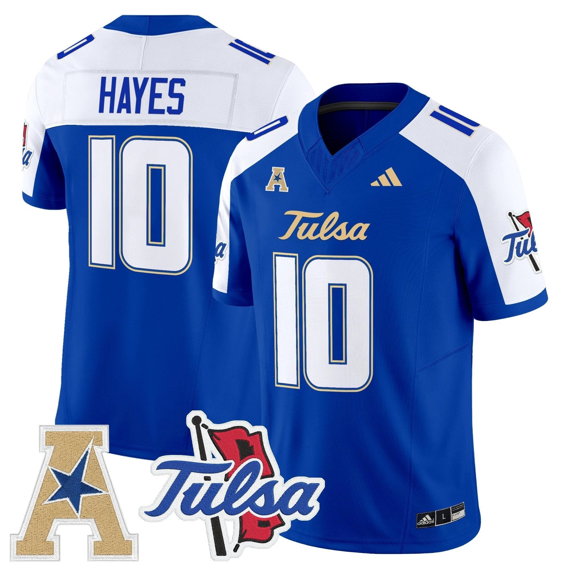 Tulsa Golden Hurricane 2025 Vapor Limited Jersey - All Stitched by Tulsa Golden Hurricane