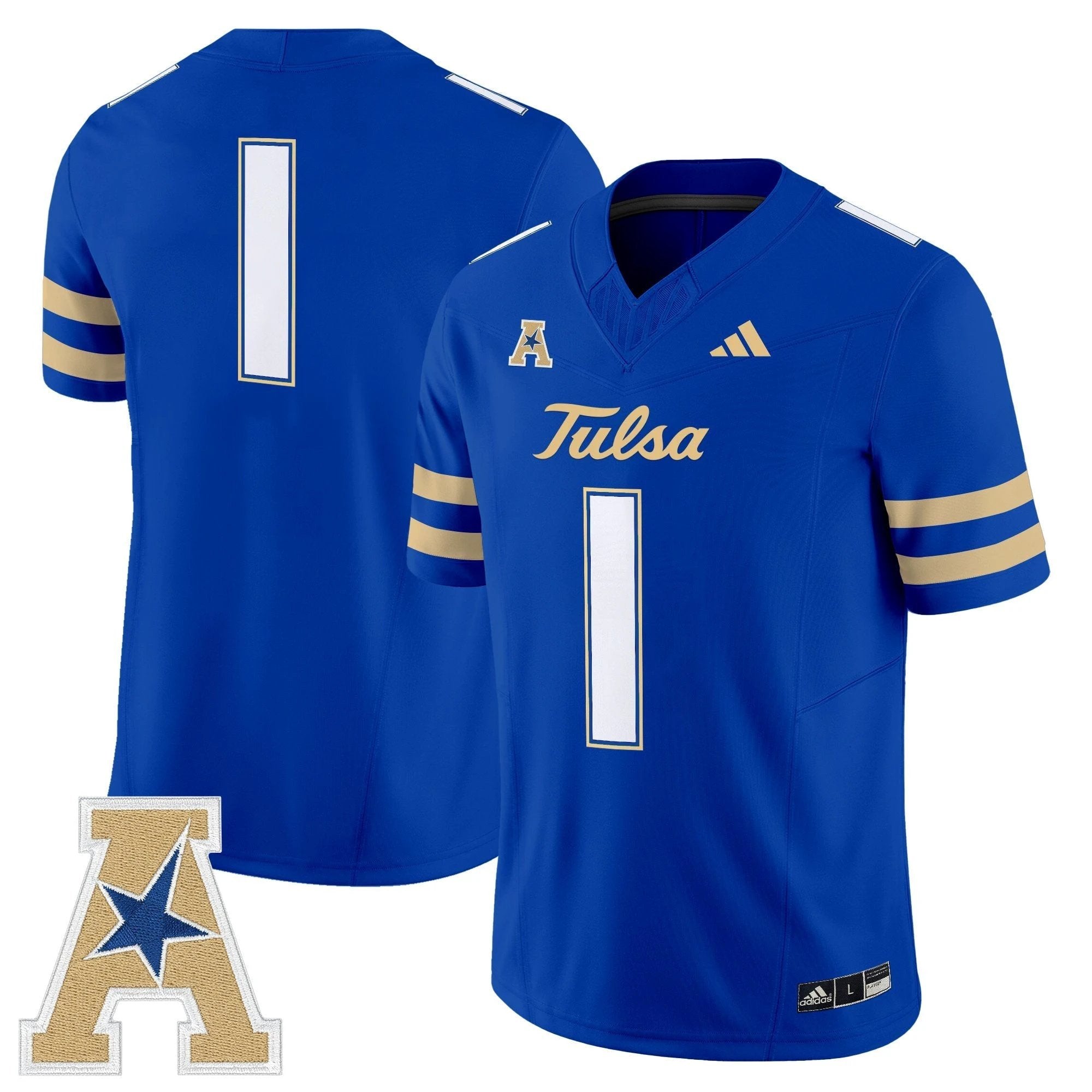 Tulsa Golden Hurricane 2025 Vapor Limited Jersey - All Stitched by Tulsa Golden Hurricane