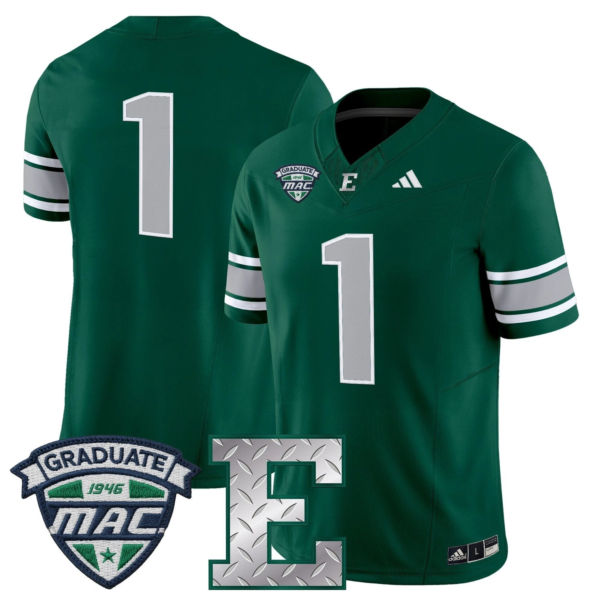 Eastern Michigan Eagles 2025 Vapor Limited Jersey - All Stitched by Eastern Michigan Eagles