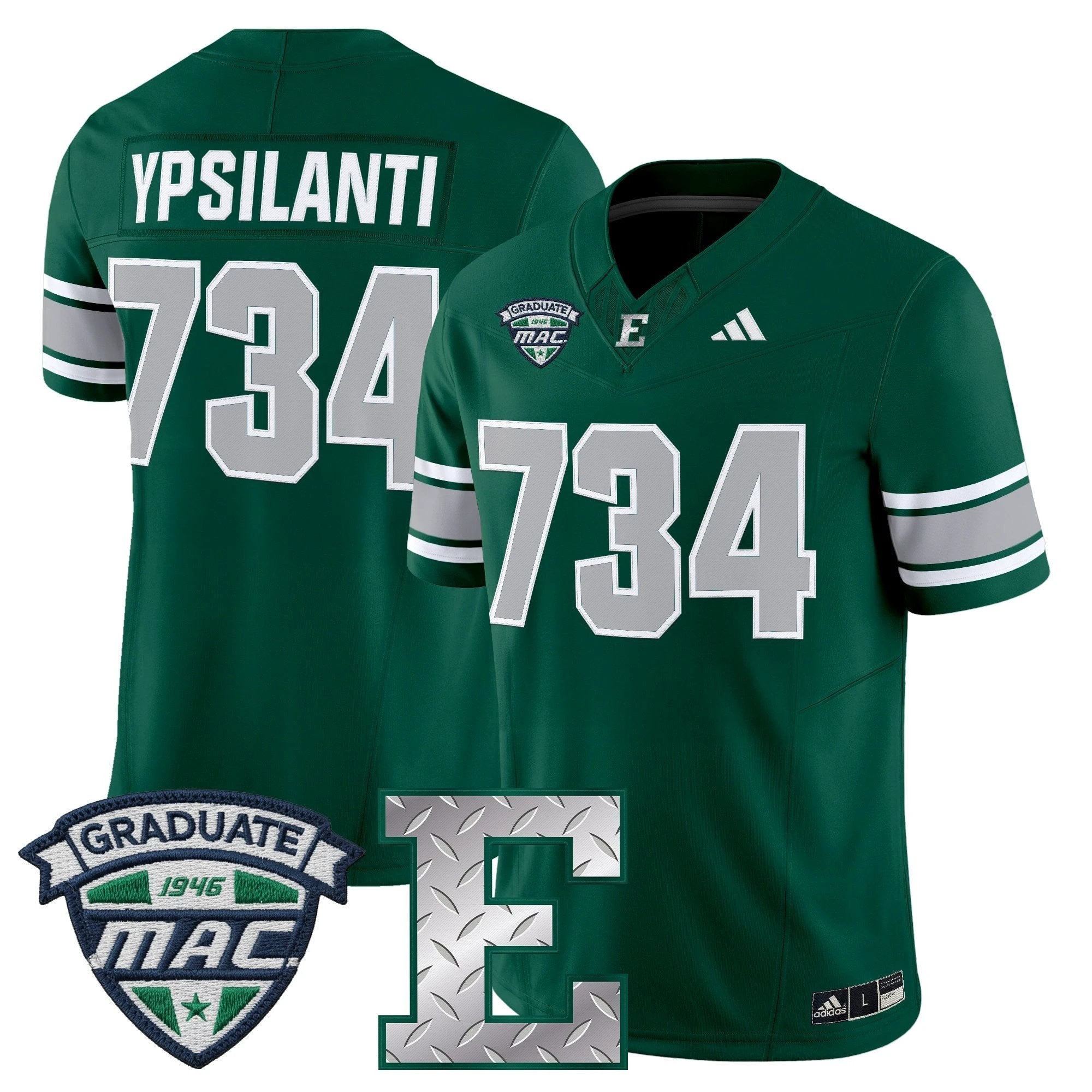 Eastern Michigan Eagles 2025 Vapor Limited Jersey - All Stitched by Eastern Michigan Eagles