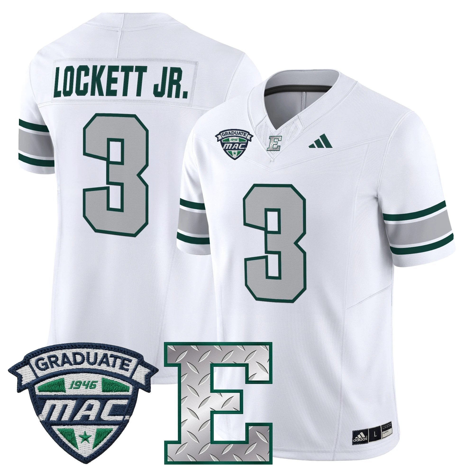 Eastern Michigan Eagles 2025 Vapor Limited Jersey - All Stitched by Eastern Michigan Eagles
