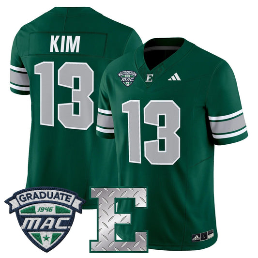 Eastern Michigan Eagles 2025 Vapor Limited Jersey - All Stitched by Eastern Michigan Eagles