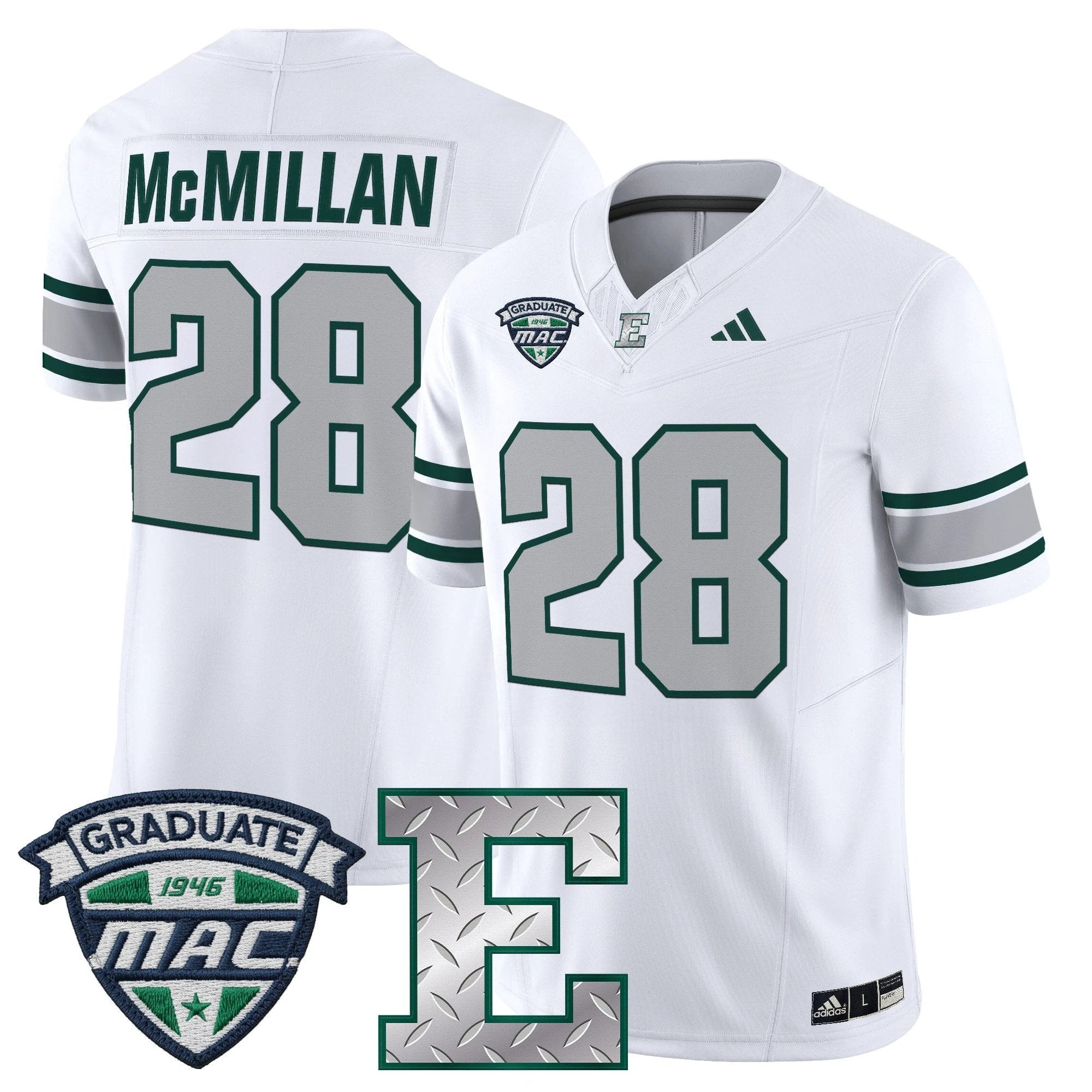 Eastern Michigan Eagles 2025 Vapor Limited Jersey - All Stitched by Eastern Michigan Eagles