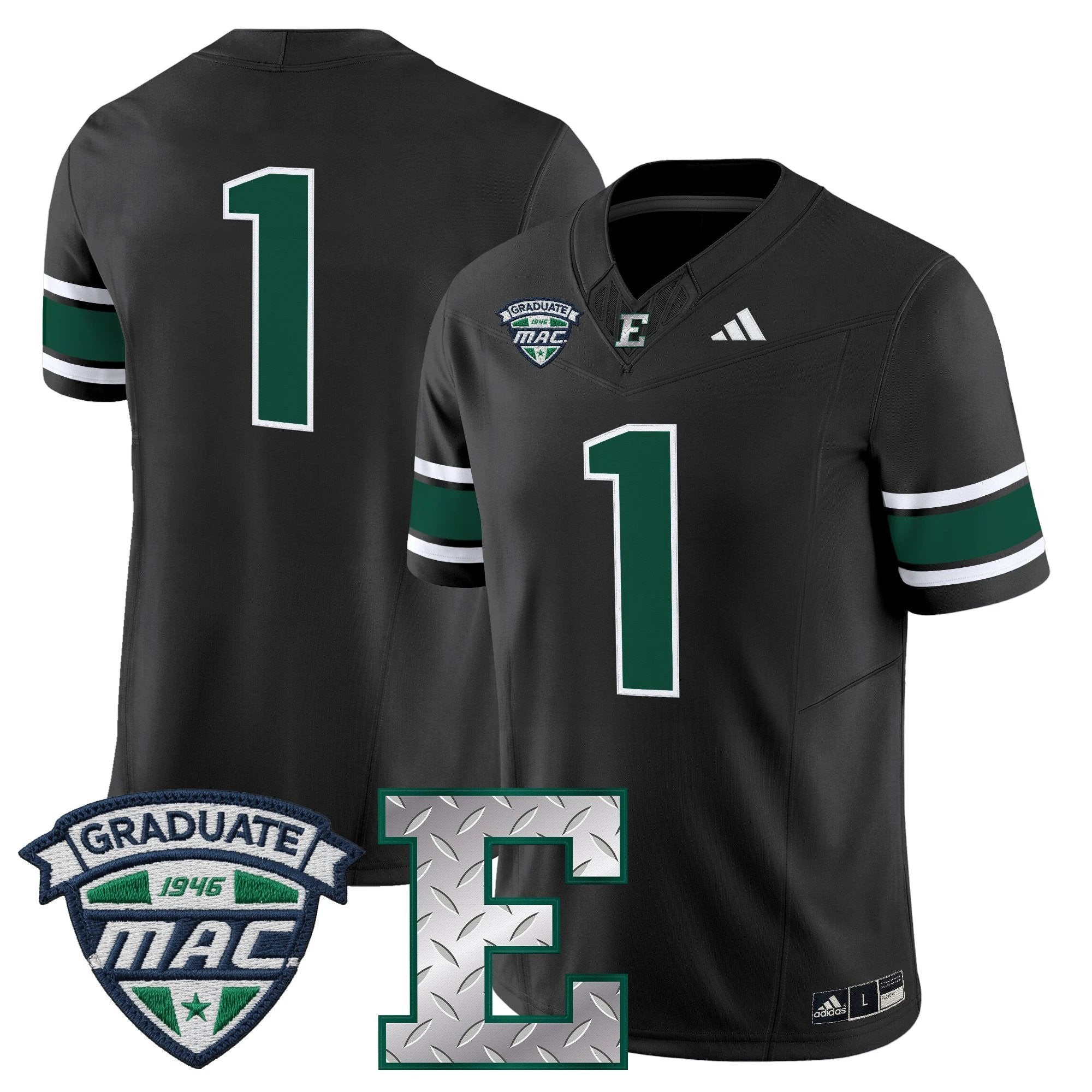 Eastern Michigan Eagles 2025 Vapor Limited Jersey - All Stitched by Eastern Michigan Eagles