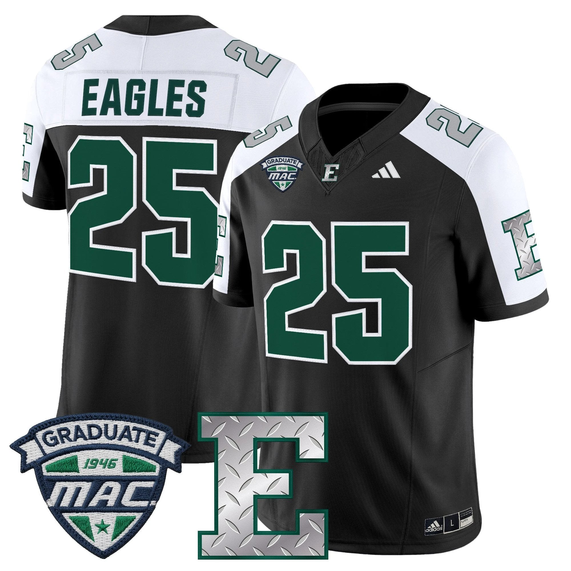 Eastern Michigan Eagles 2025 Vapor Limited Jersey - All Stitched by Eastern Michigan Eagles