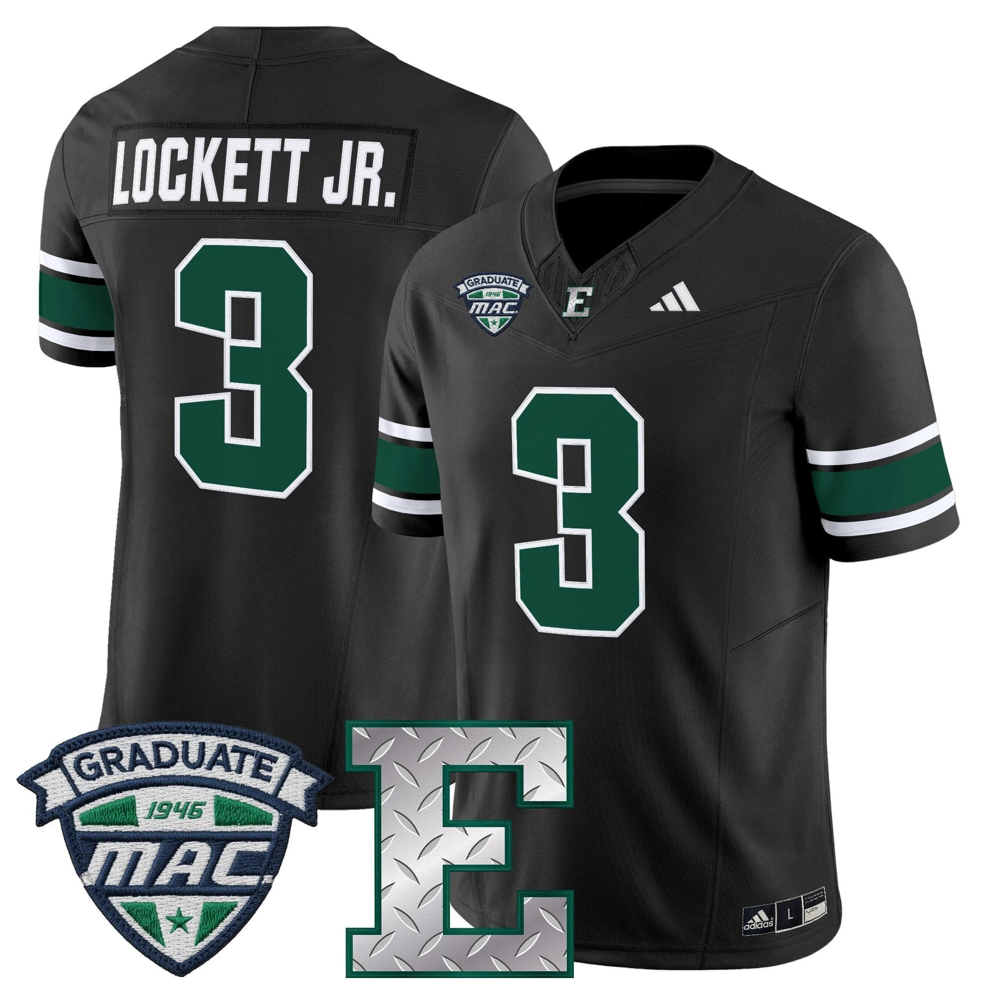 Eastern Michigan Eagles 2025 Vapor Limited Jersey - All Stitched by Eastern Michigan Eagles