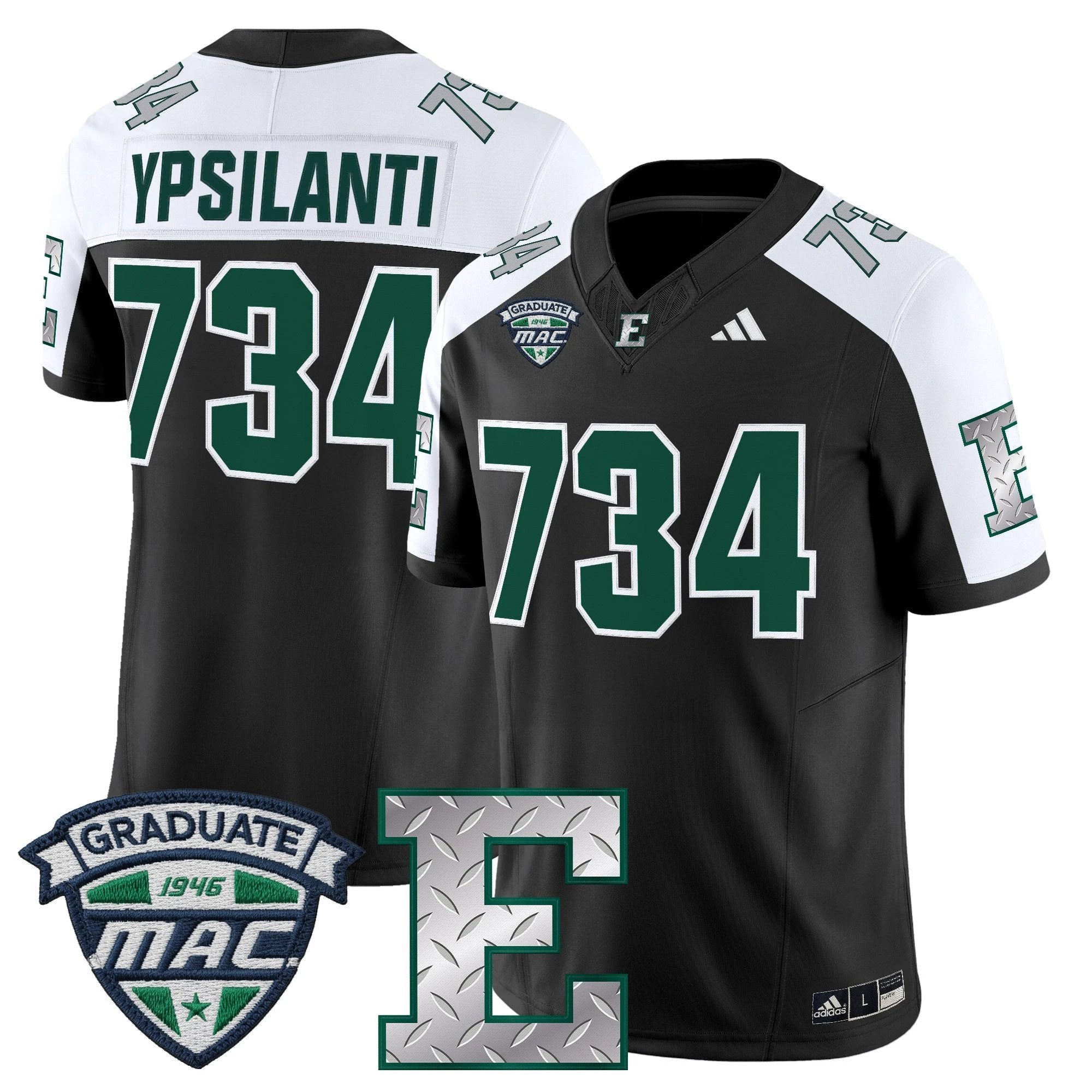 Eastern Michigan Eagles 2025 Vapor Limited Jersey - All Stitched by Eastern Michigan Eagles