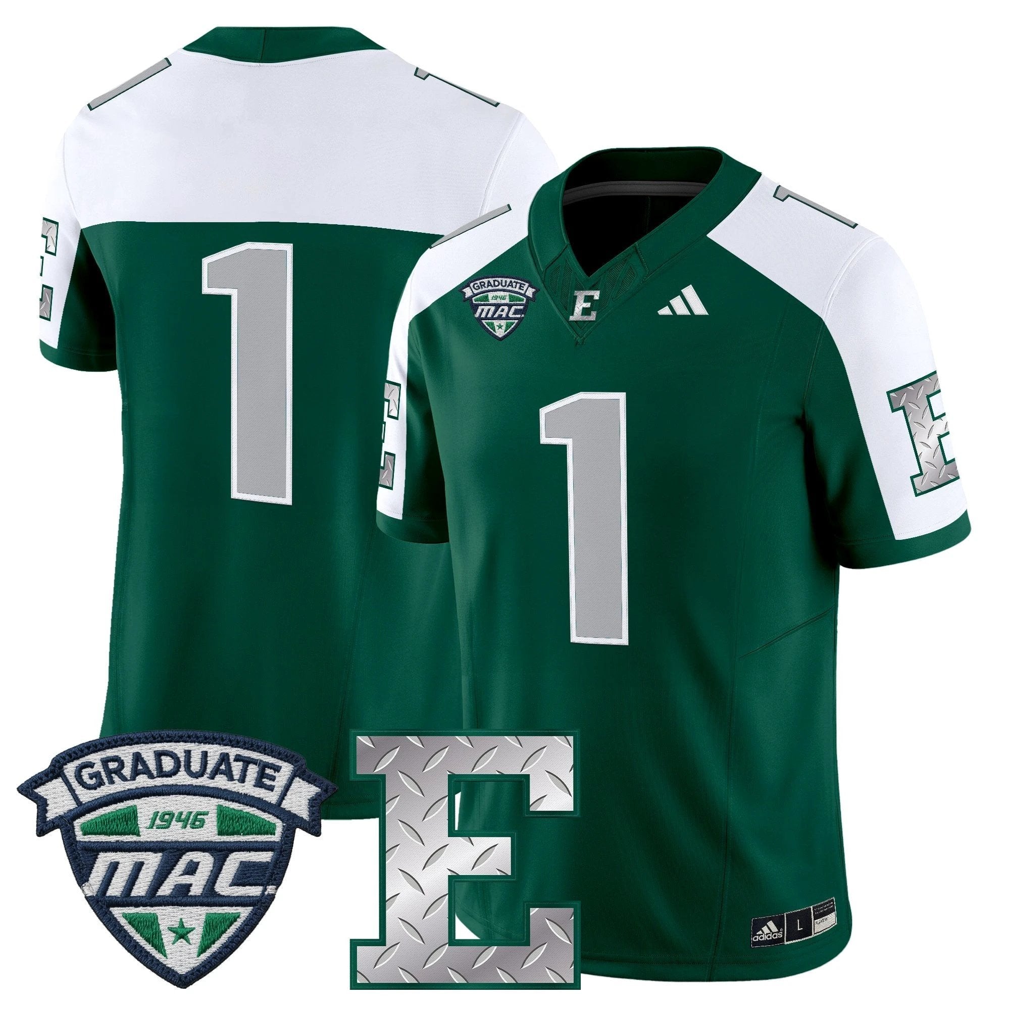 Eastern Michigan Eagles 2025 Vapor Limited Jersey - All Stitched by Eastern Michigan Eagles