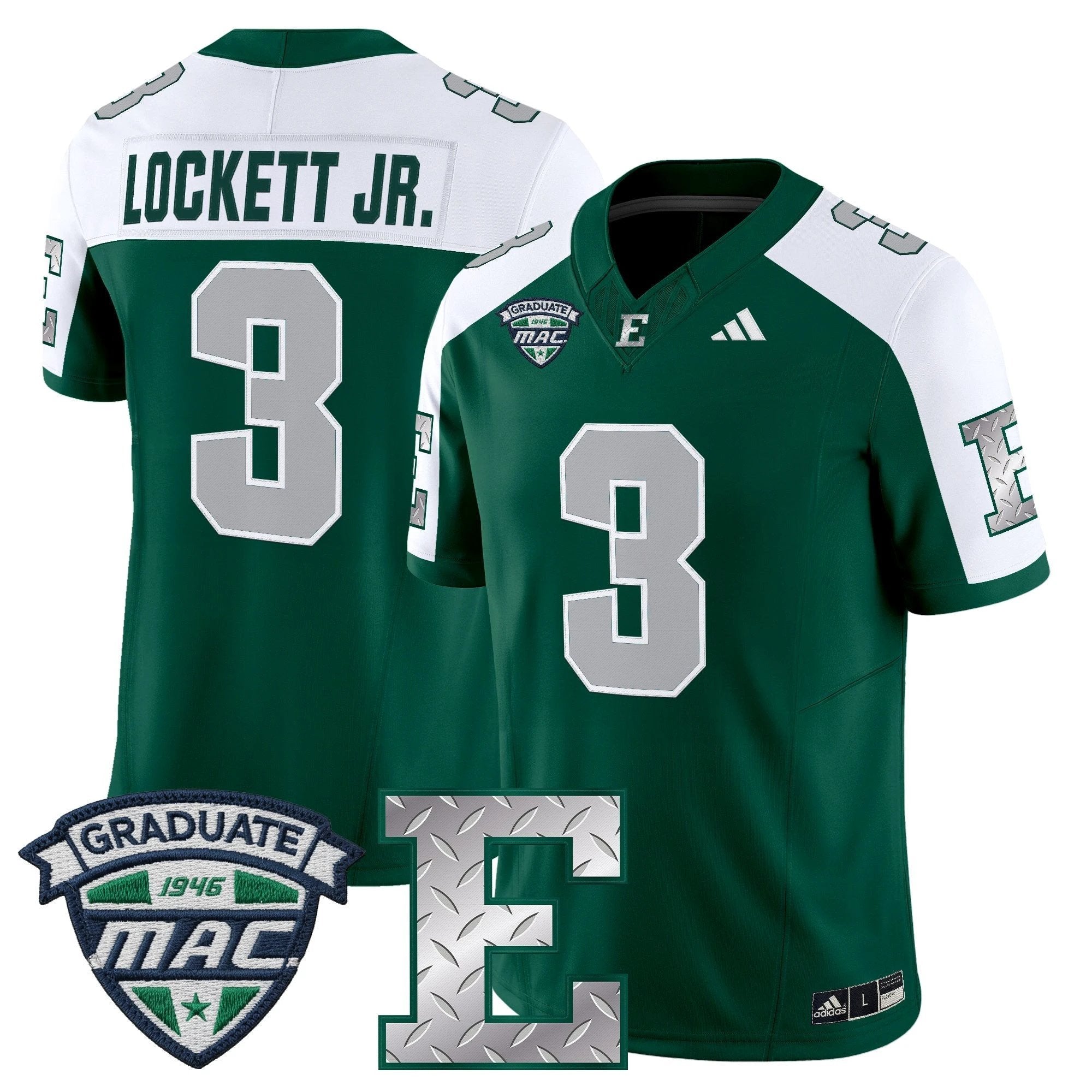 Eastern Michigan Eagles 2025 Vapor Limited Jersey - All Stitched by Eastern Michigan Eagles