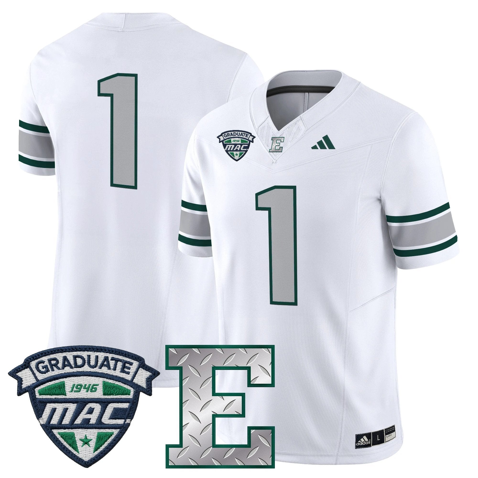 Eastern Michigan Eagles 2025 Vapor Limited Jersey - All Stitched by Eastern Michigan Eagles