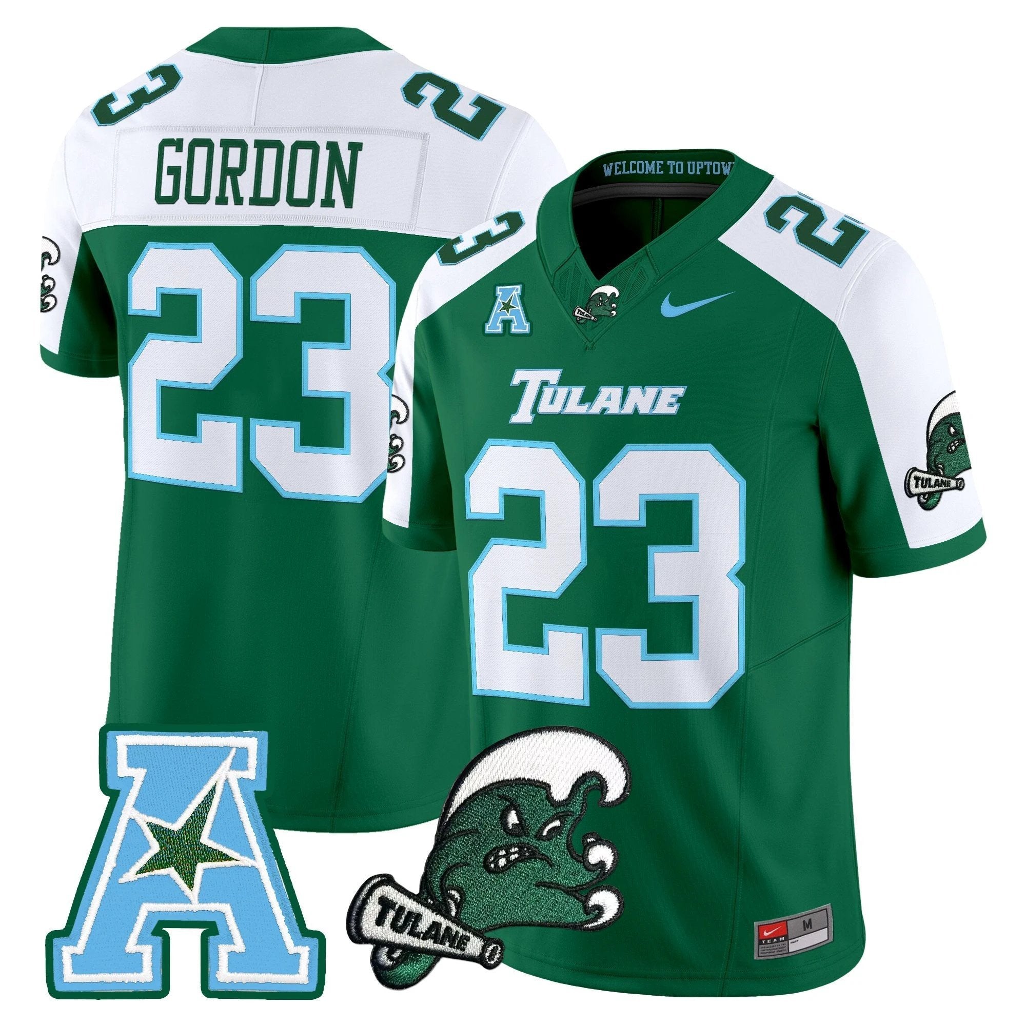 Tulane Green Wave 2025 Vapor Limited Jersey - All Stitched by Tulane Green Wave