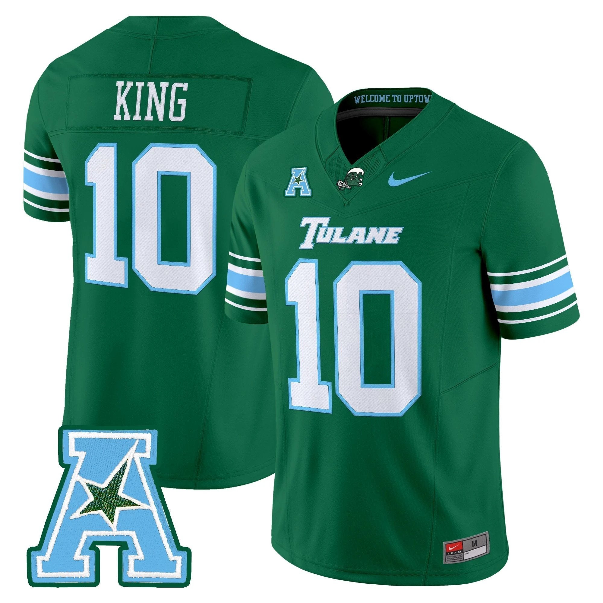 Tulane Green Wave 2025 Vapor Limited Jersey - All Stitched by Tulane Green Wave