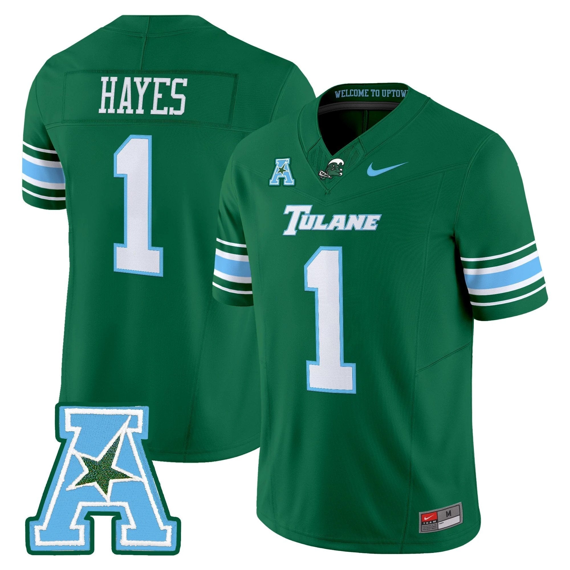 Tulane Green Wave 2025 Vapor Limited Jersey - All Stitched by Tulane Green Wave